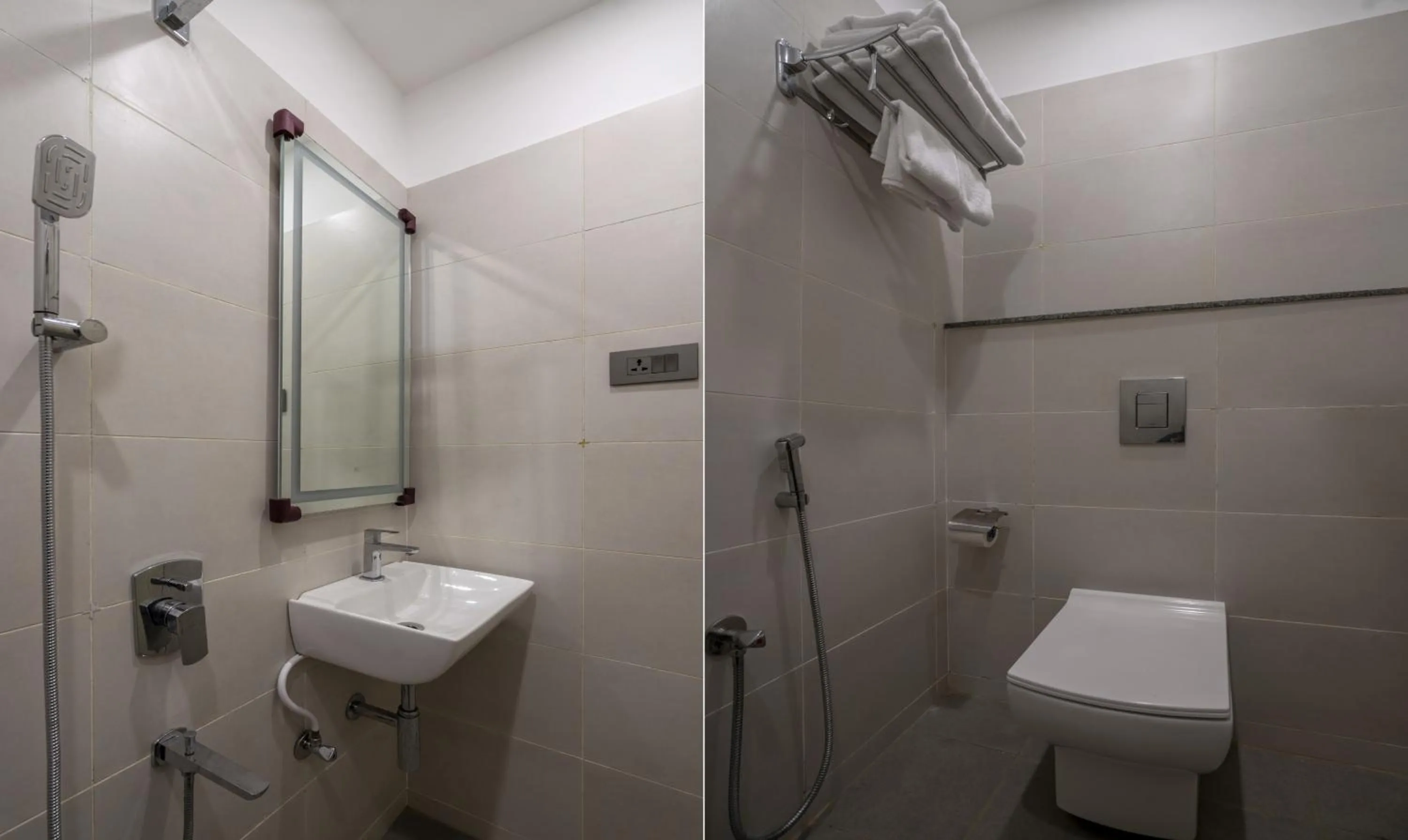 Bathroom in Treebo Premium D Consulate