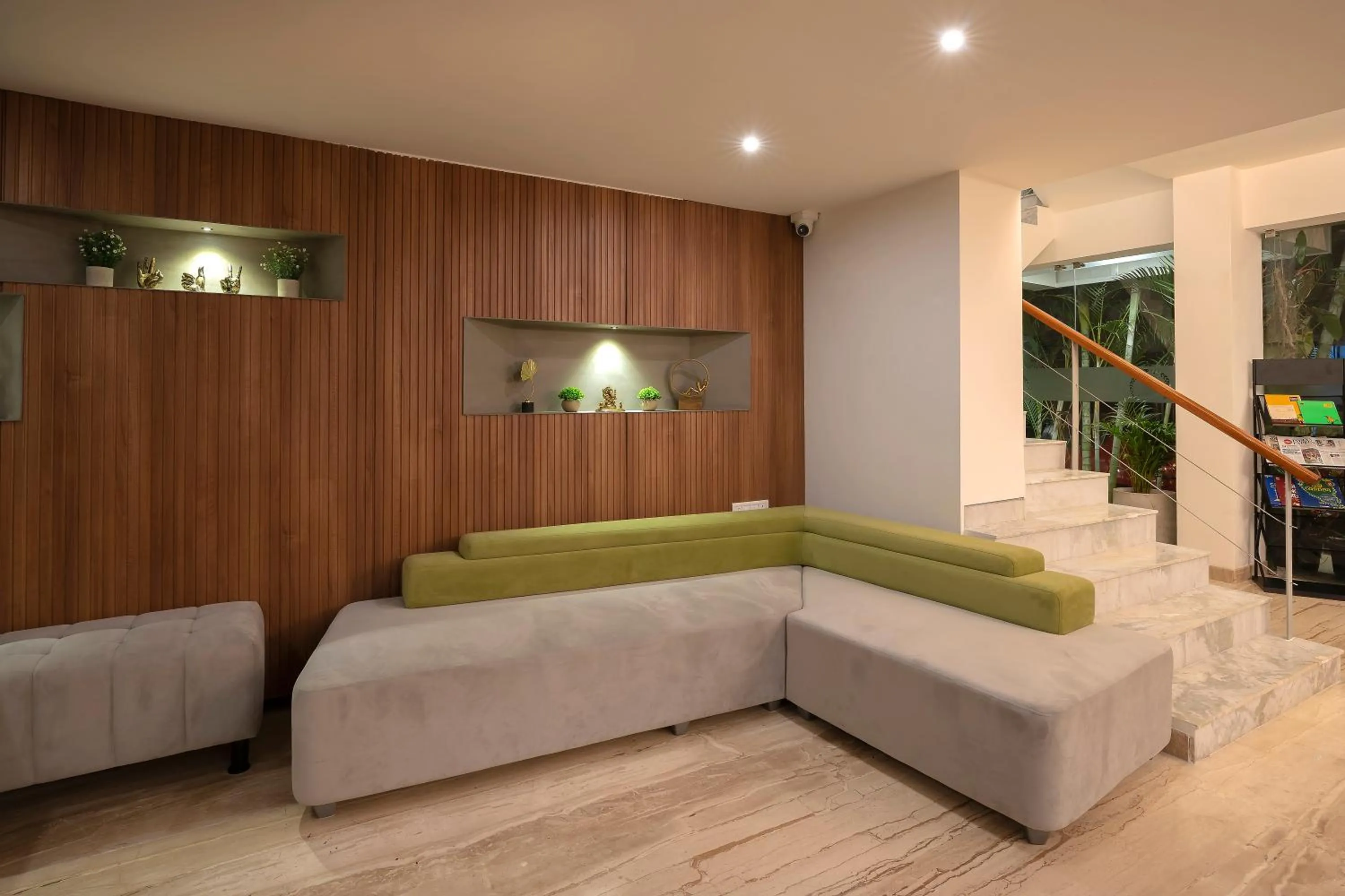 Lobby or reception in Nest By Rivido Apart Hotel, Bannerghatta road