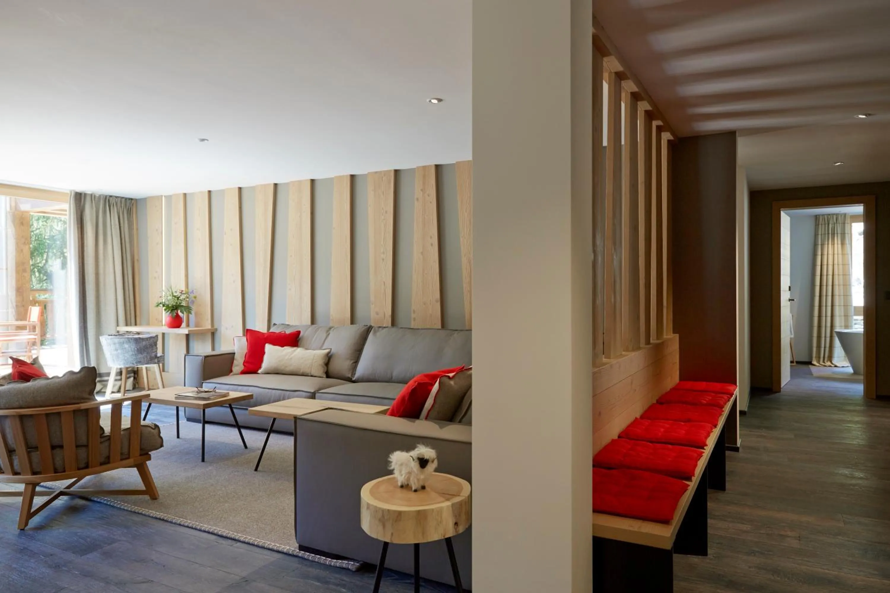 TV and multimedia in La Vue Luxury Living Apartments