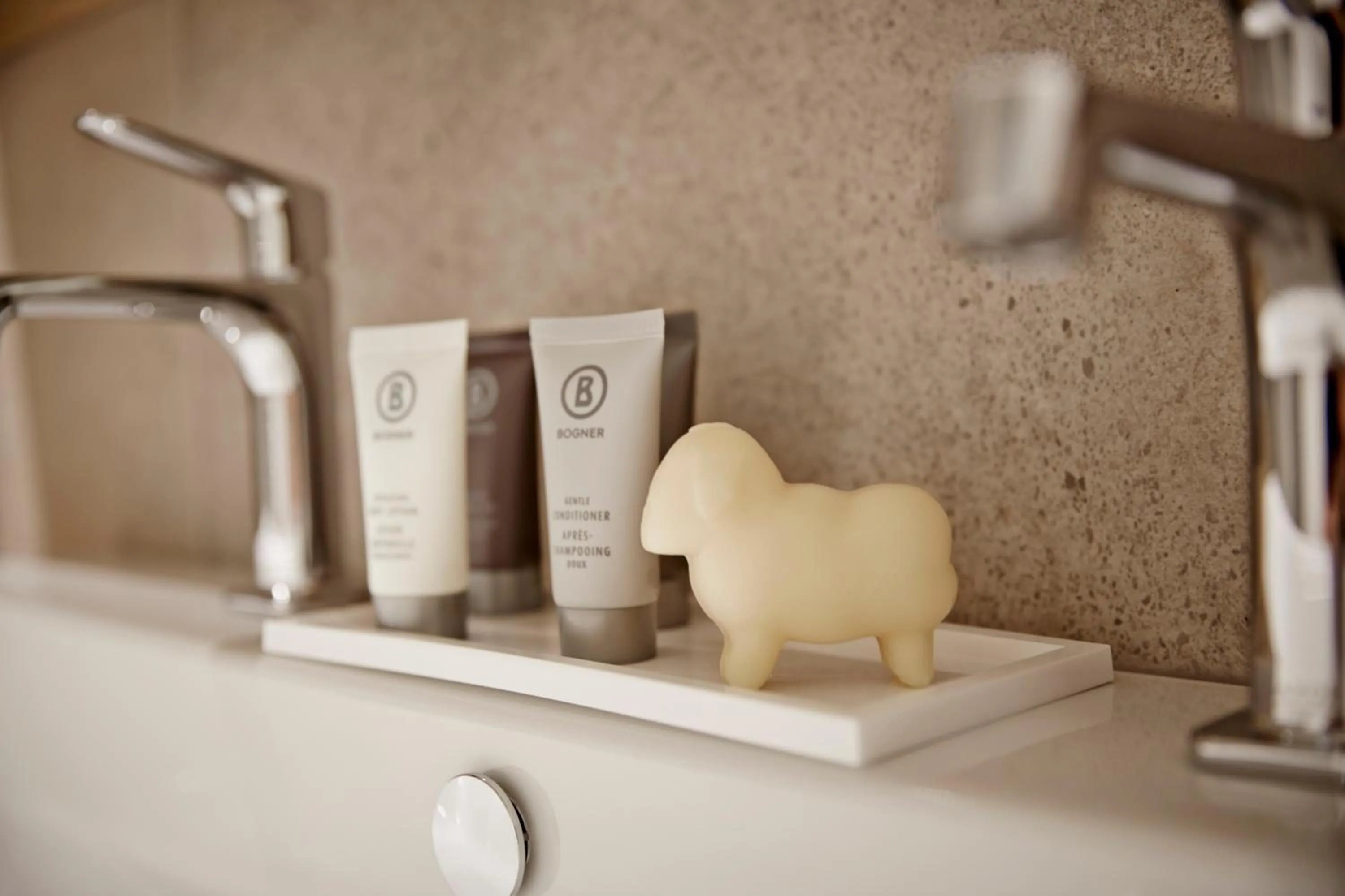 Bathroom in La Vue Luxury Living Apartments