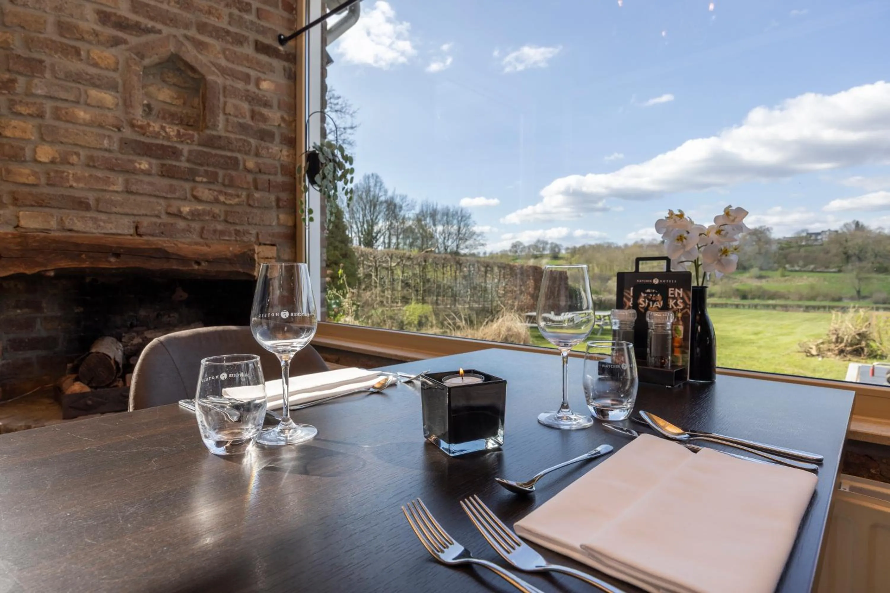 Dining area in Fletcher Hotel Restaurant Bon Repos