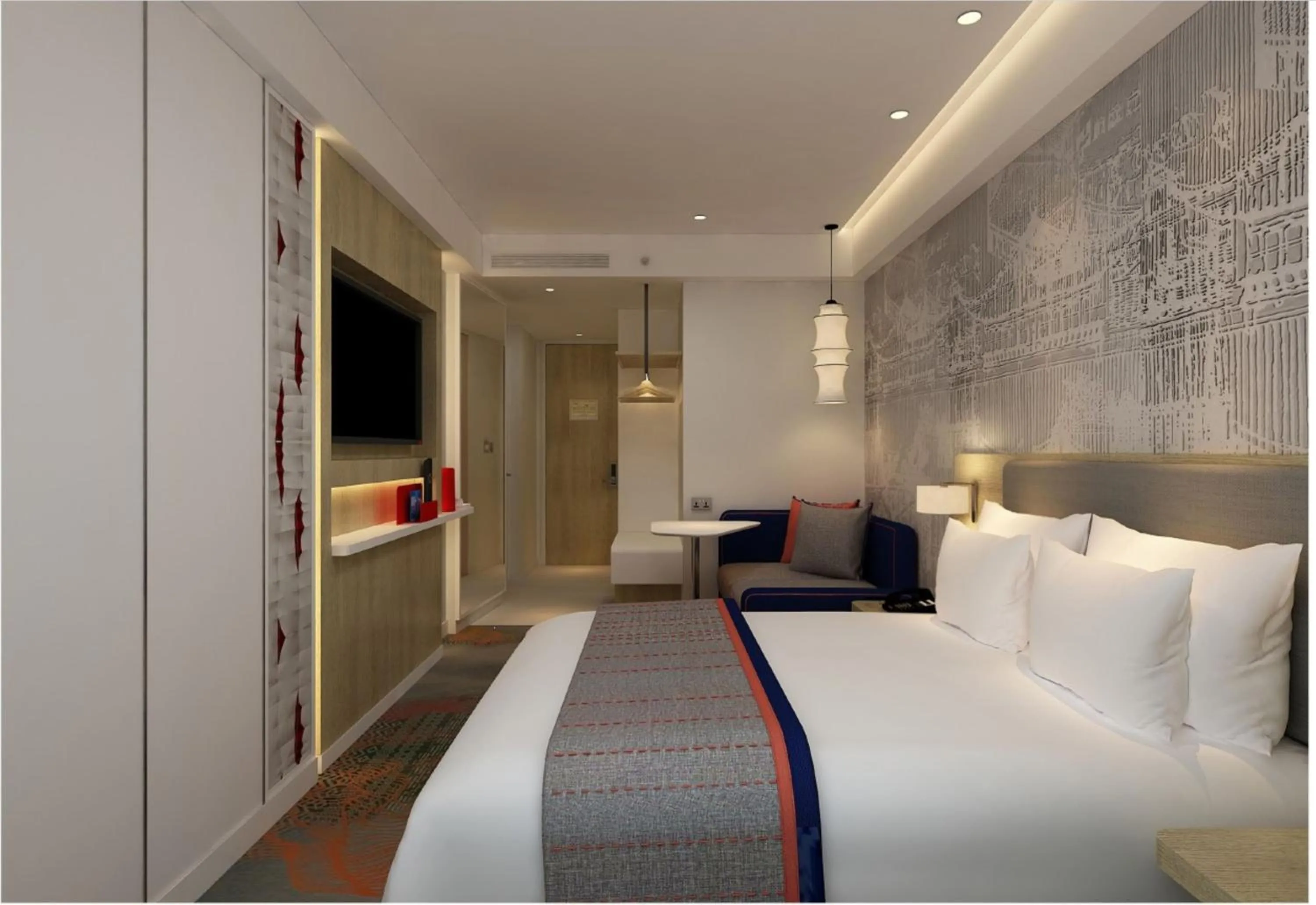 Photo of the whole room, Bed in Holiday Inn Express Kathmandu Naxal by IHG