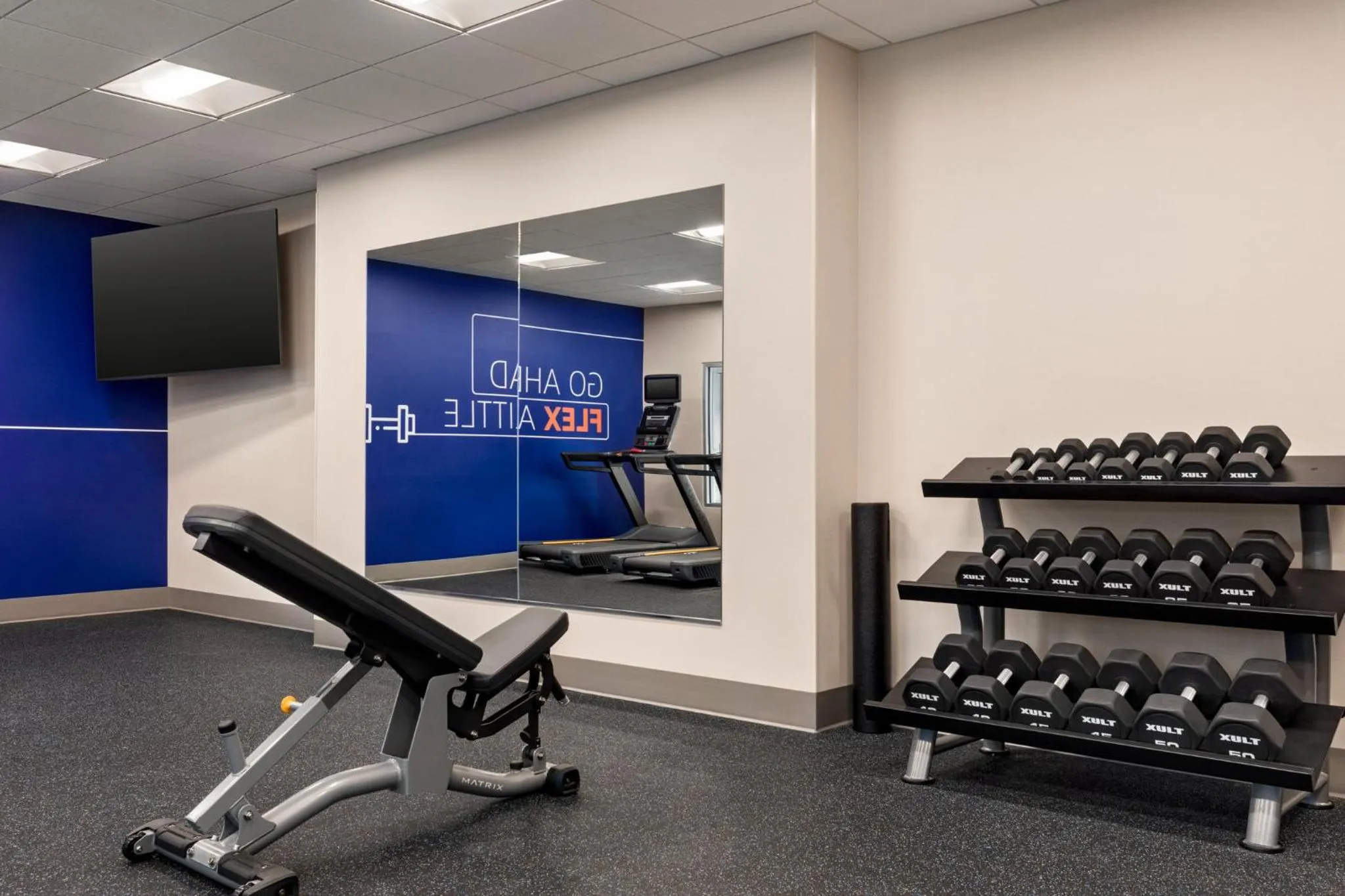 Fitness centre/facilities in Holiday Inn Express & Suites Rhinelander by IHG