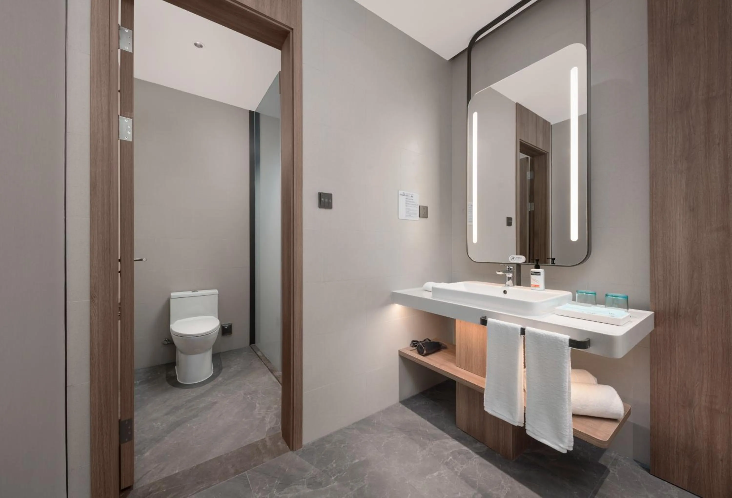 Bathroom in Holiday Inn Express Shenzhen Futian Center by IHG