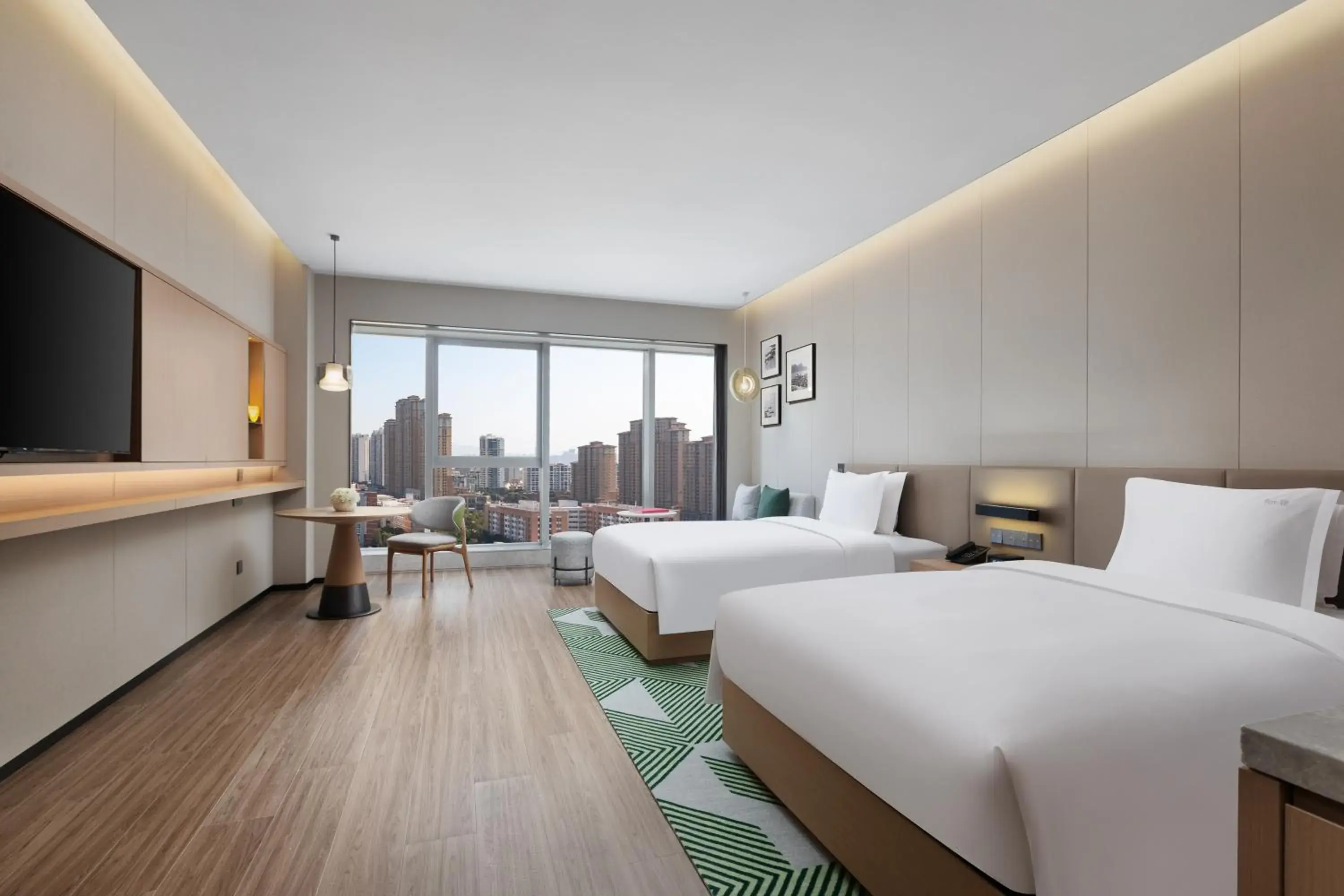 Standard Double Room with Two Double Beds in Holiday Inn Quanzhou Donghai by IHG Standard Double Room with Two Double Beds in Holiday Inn Quanzhou Donghai by IHG