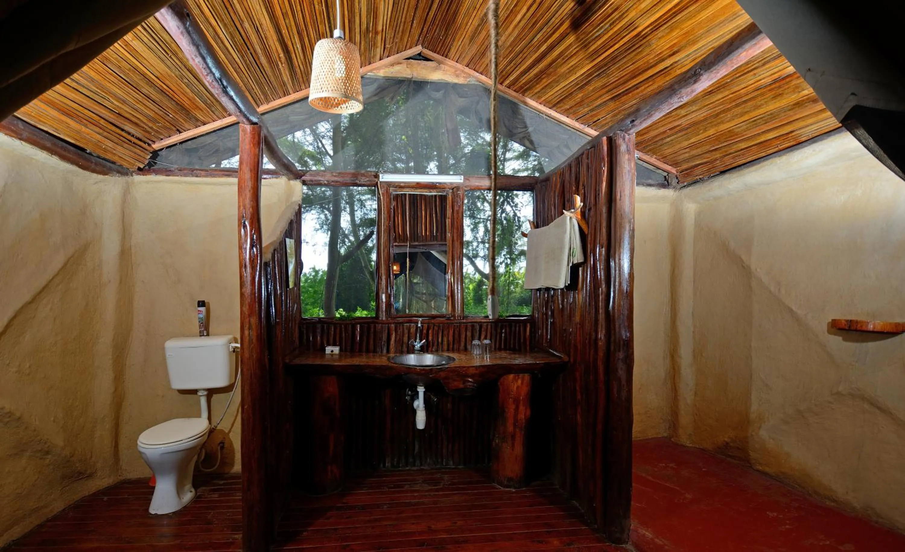 Toilet in Migunga Tented Camp