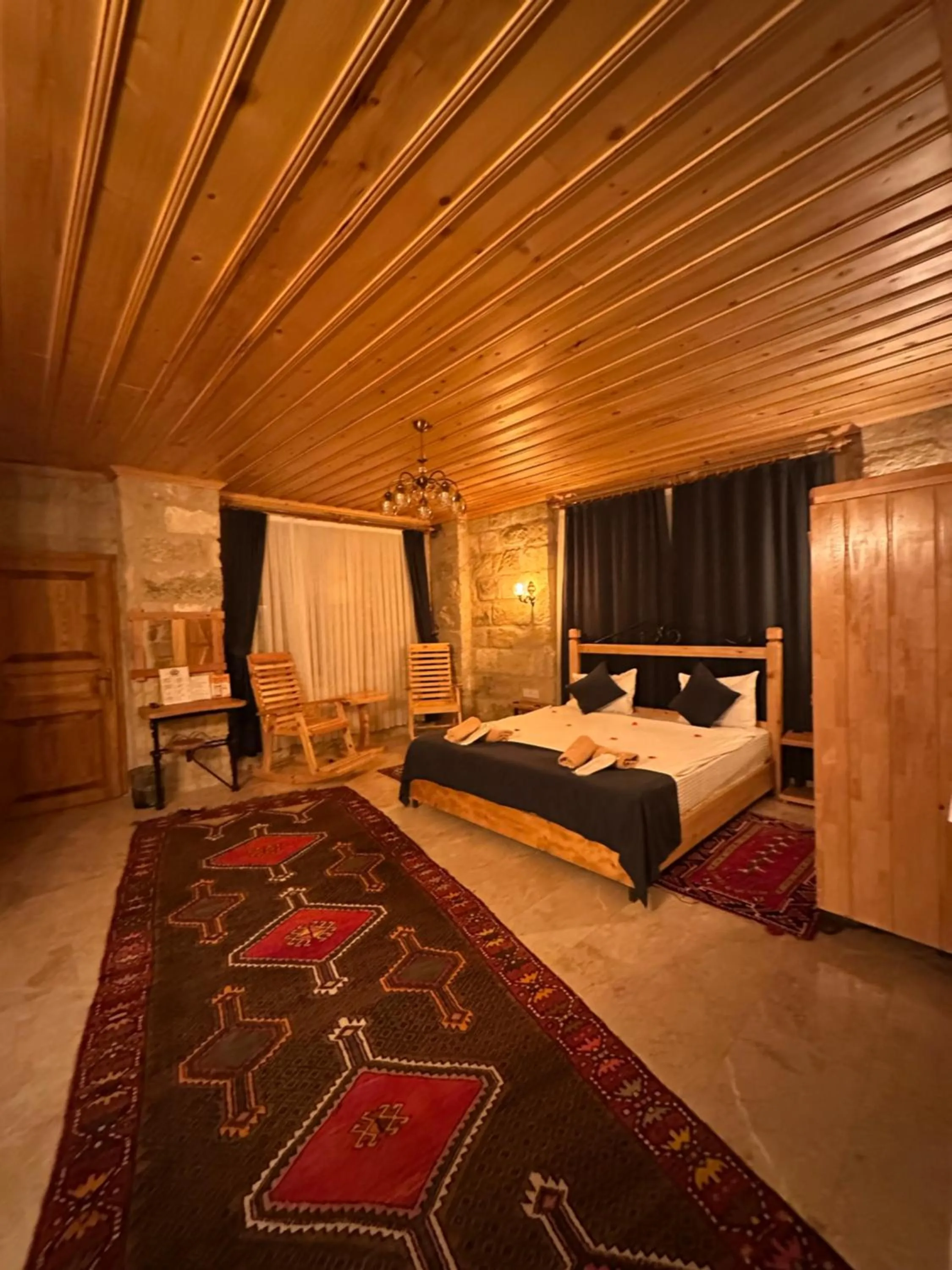 Bed in Tantan Cappadocia House