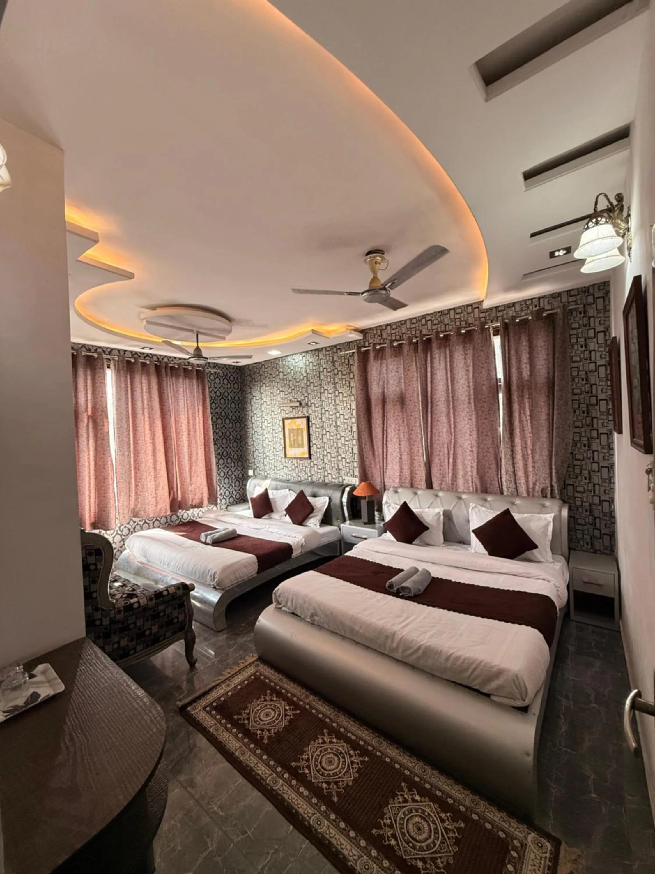 Bed in Pacific Grand