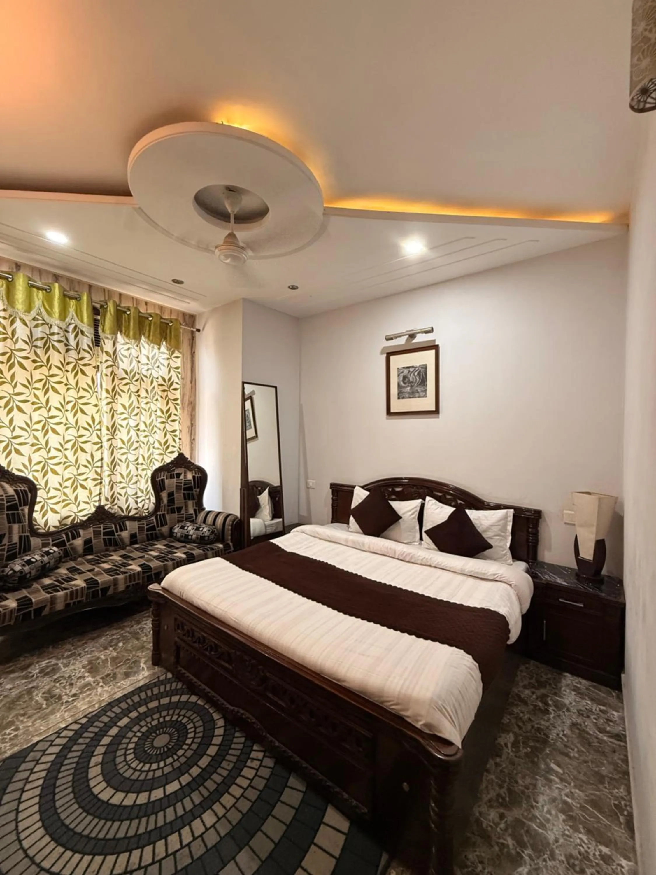 Bed in Pacific Grand