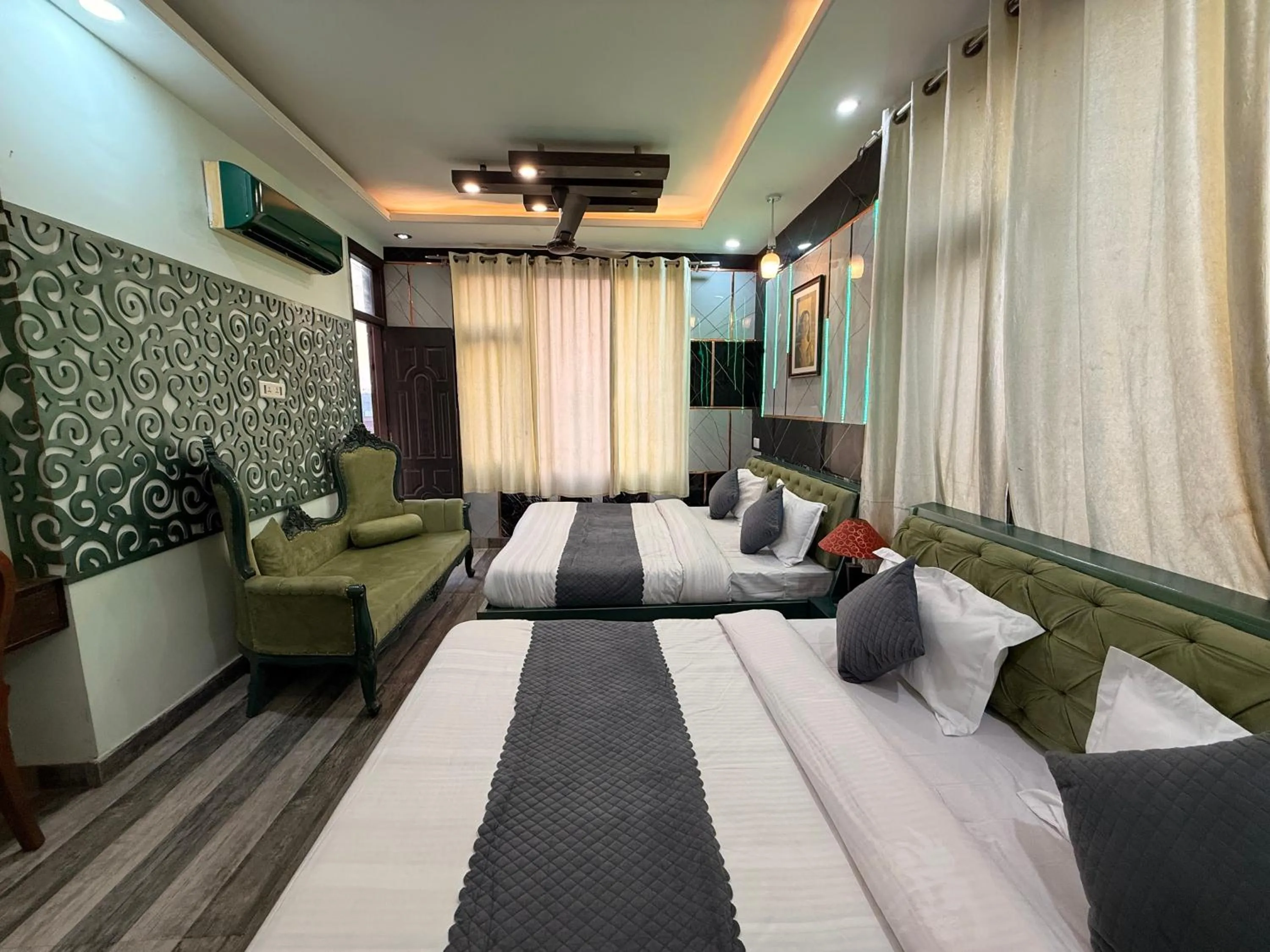 Bed in Pacific Grand