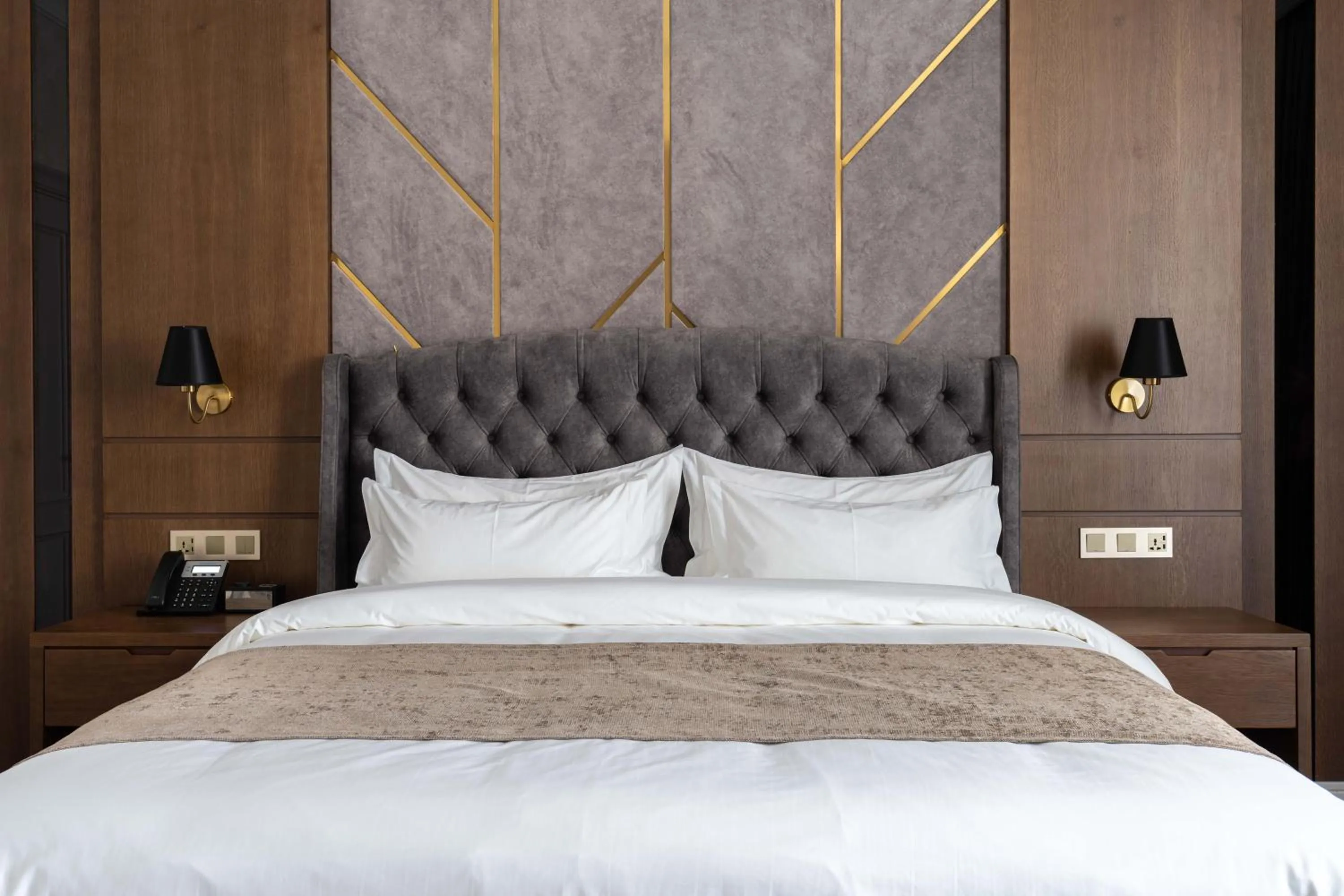 Bed in FRANKFORT Expo Hotel