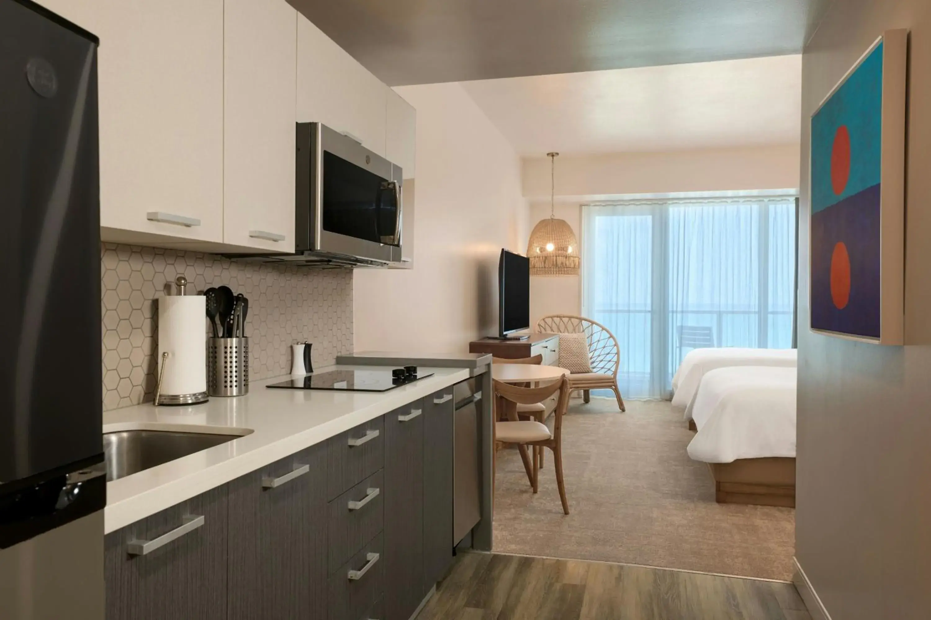 Studio Room with Two Queen Beds and Urban View in Casa Costera, Isla Verde Beach, Apartments by Marriott Bonvoy Studio Room with Two Queen Beds and Urban View in Casa Costera, Isla Verde Beach, Apartments by Marriott Bonvoy