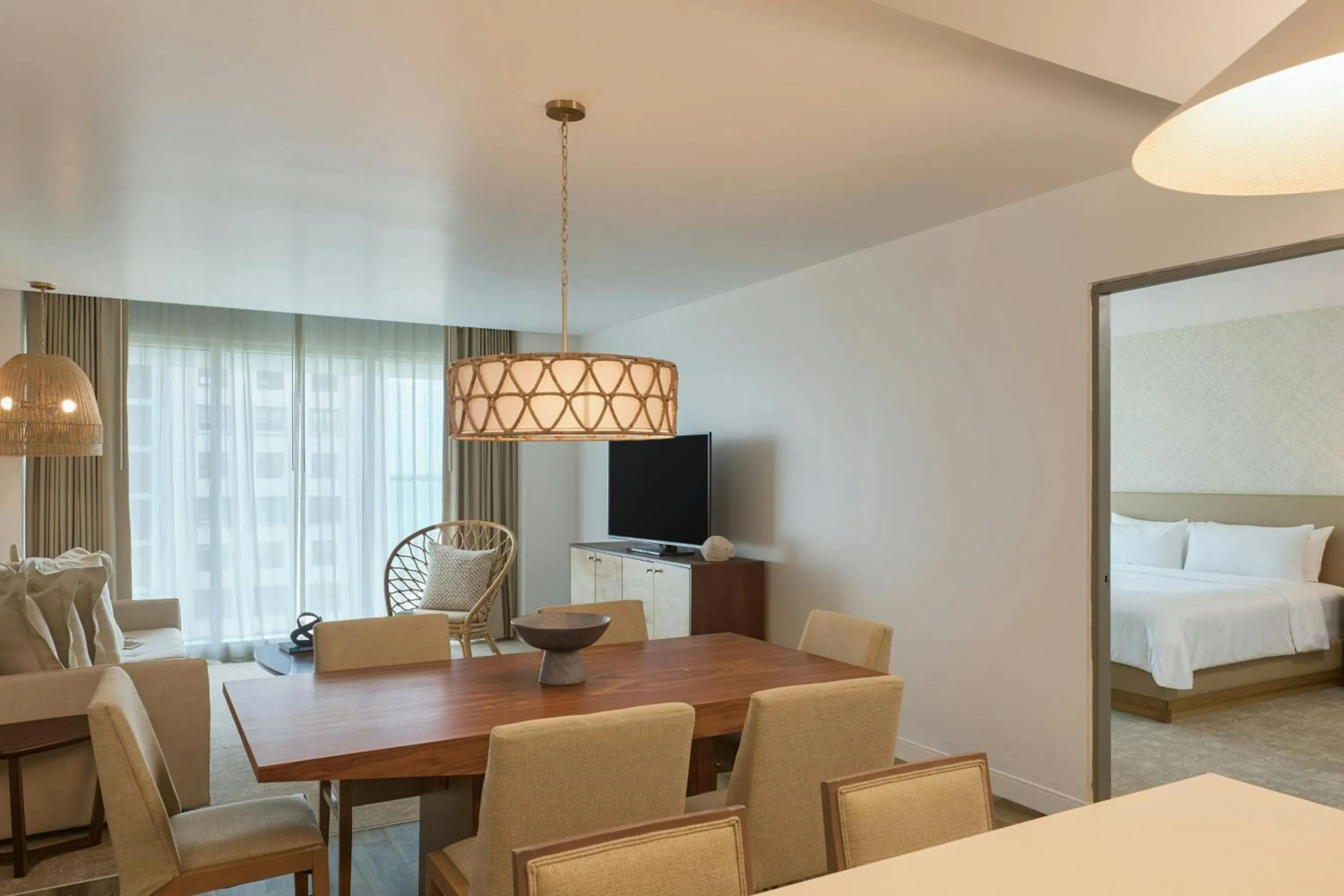 Living room, Bed in Casa Costera, Isla Verde Beach, Apartments by Marriott Bonvoy