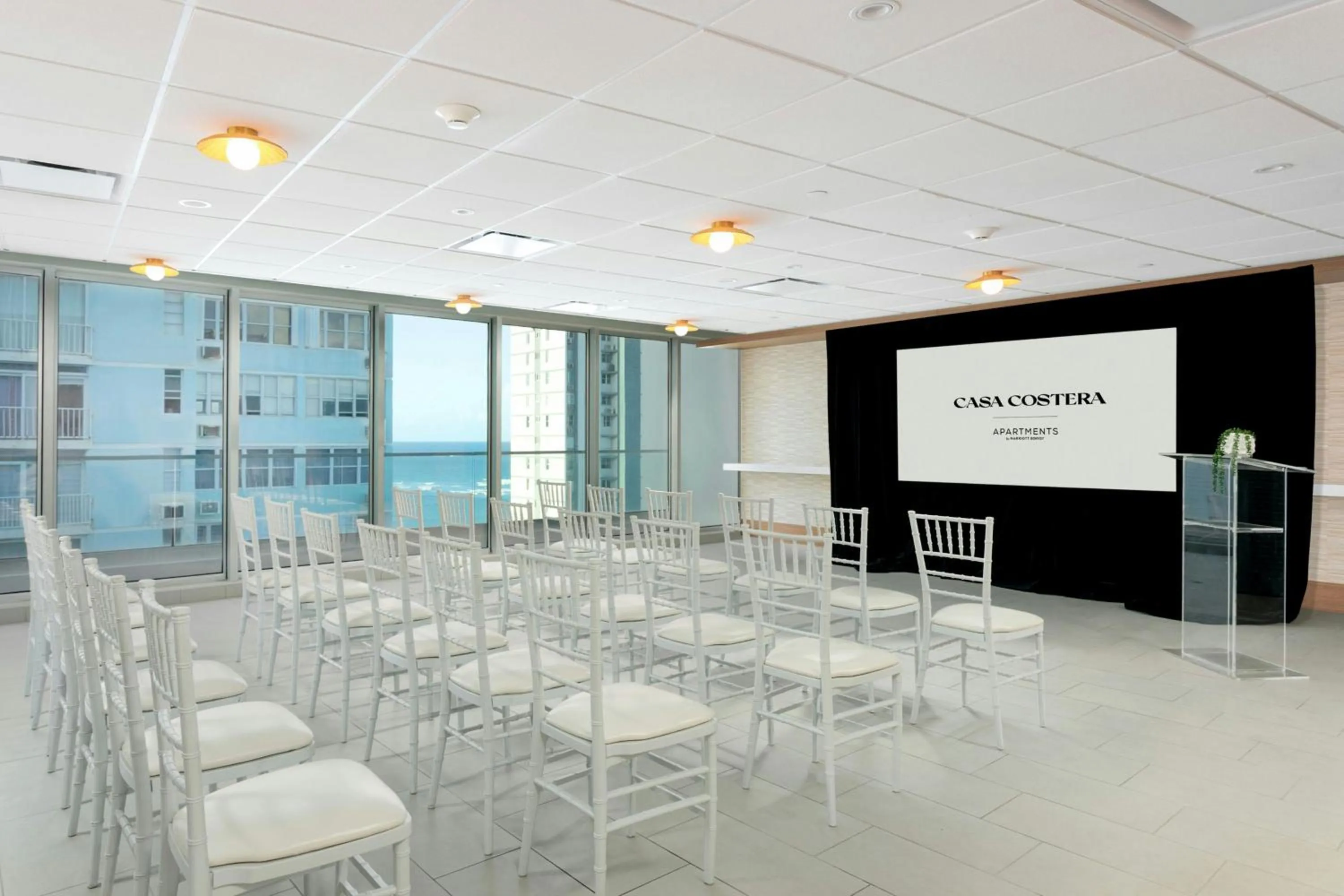 Meeting/conference room in Casa Costera, Isla Verde Beach, Apartments by Marriott Bonvoy