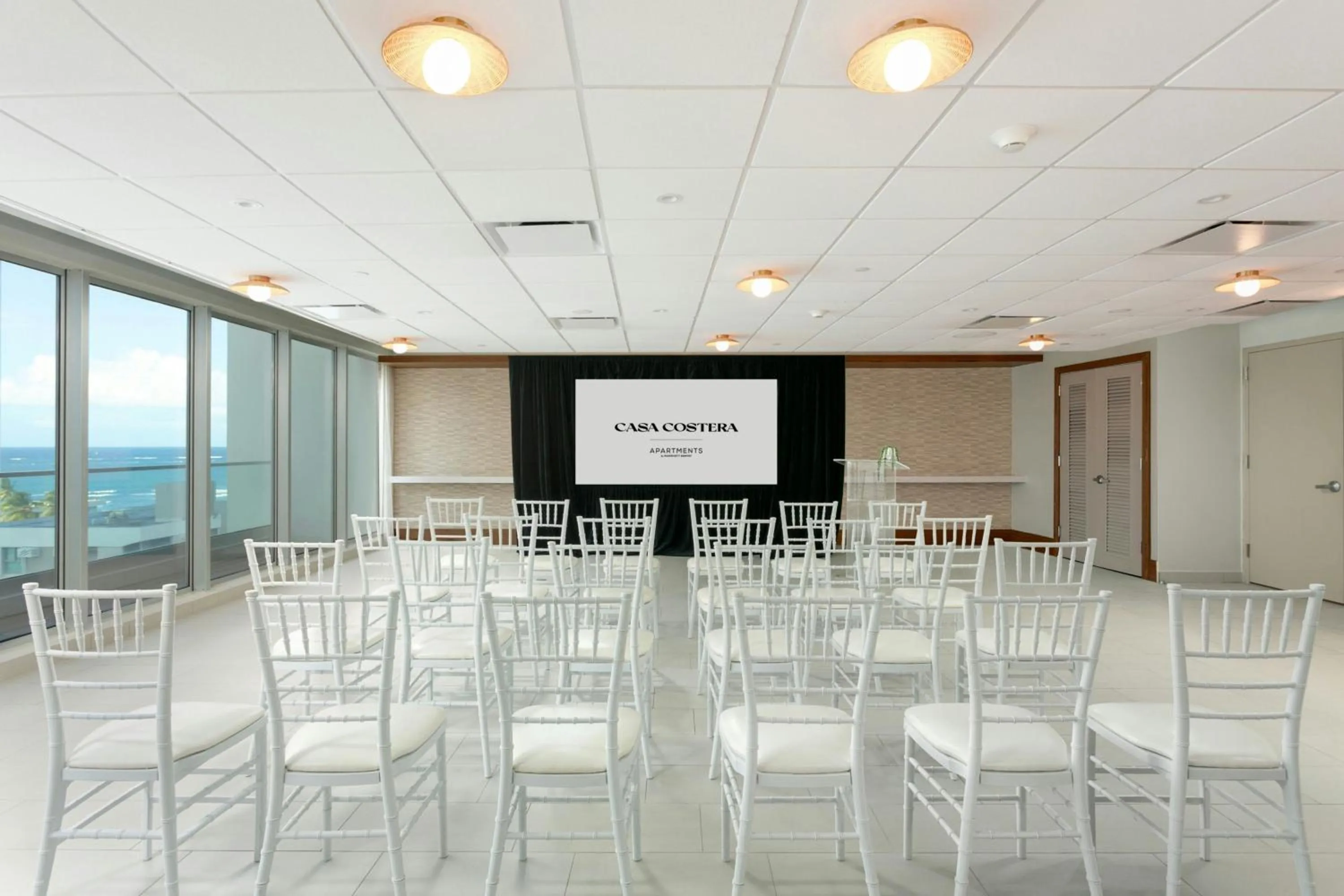 Meeting/conference room in Casa Costera, Isla Verde Beach, Apartments by Marriott Bonvoy