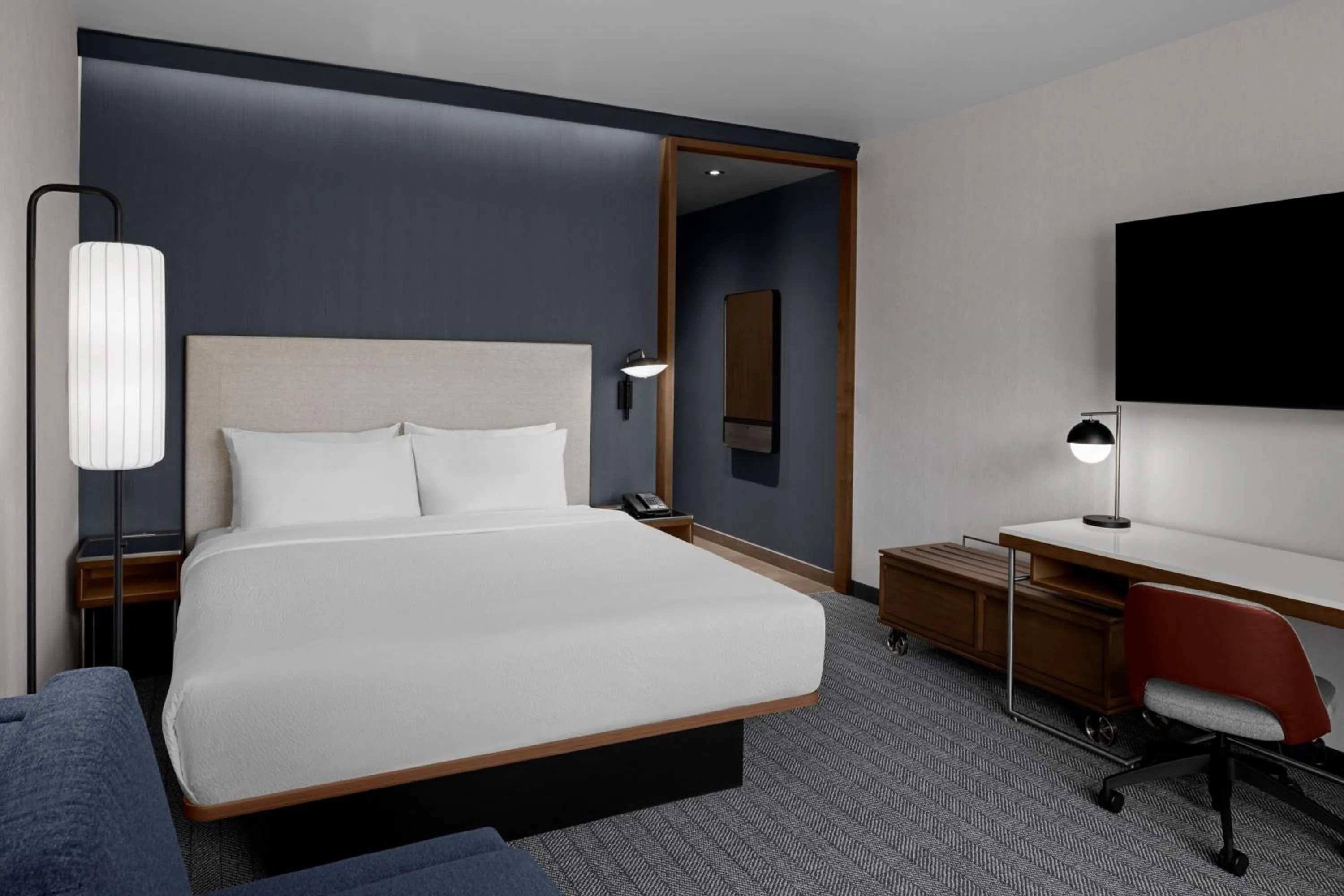 Photo of the whole room, Bed in Courtyard by Marriott Orem University Place