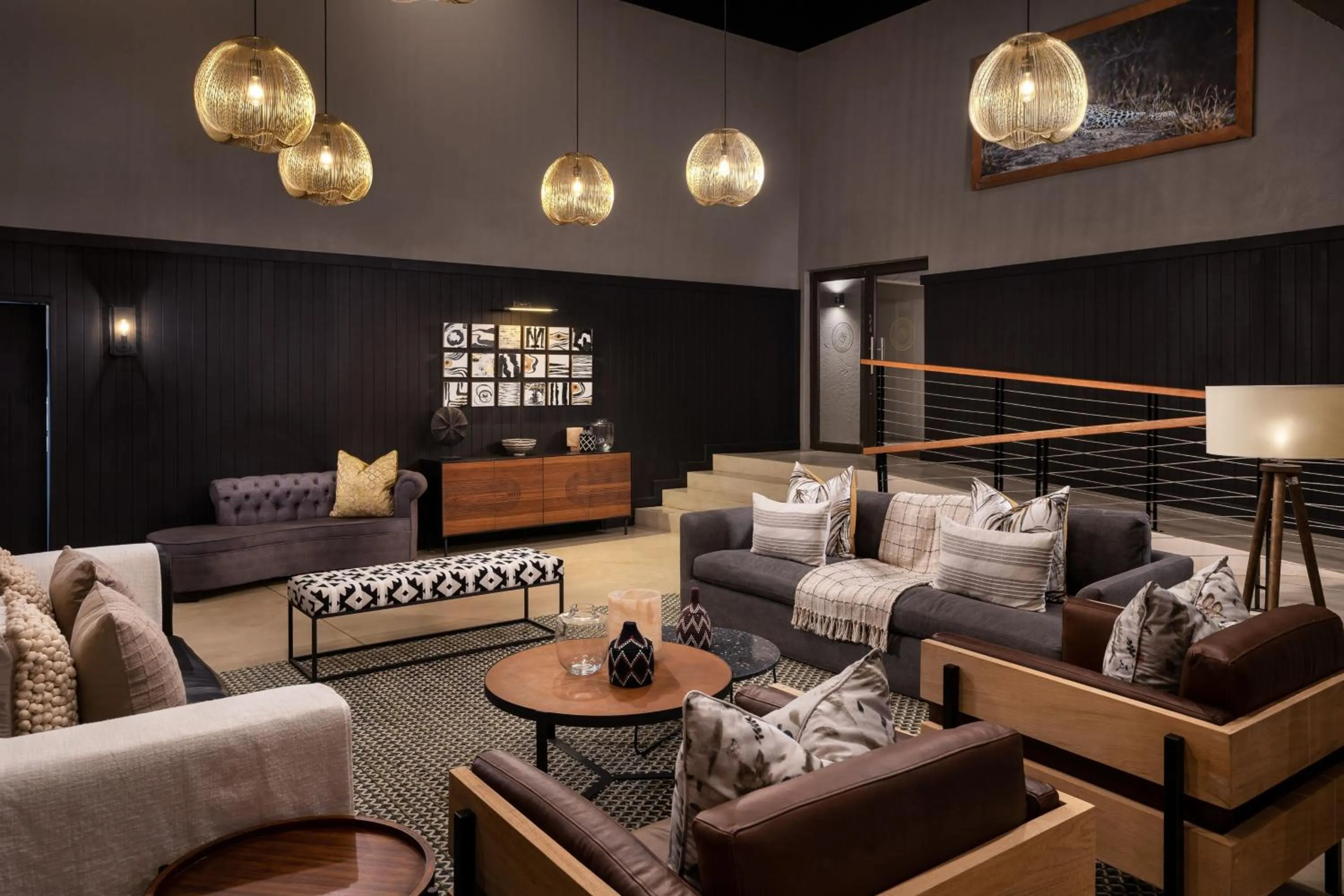 Lounge or bar in Leopard Sands Kruger Park