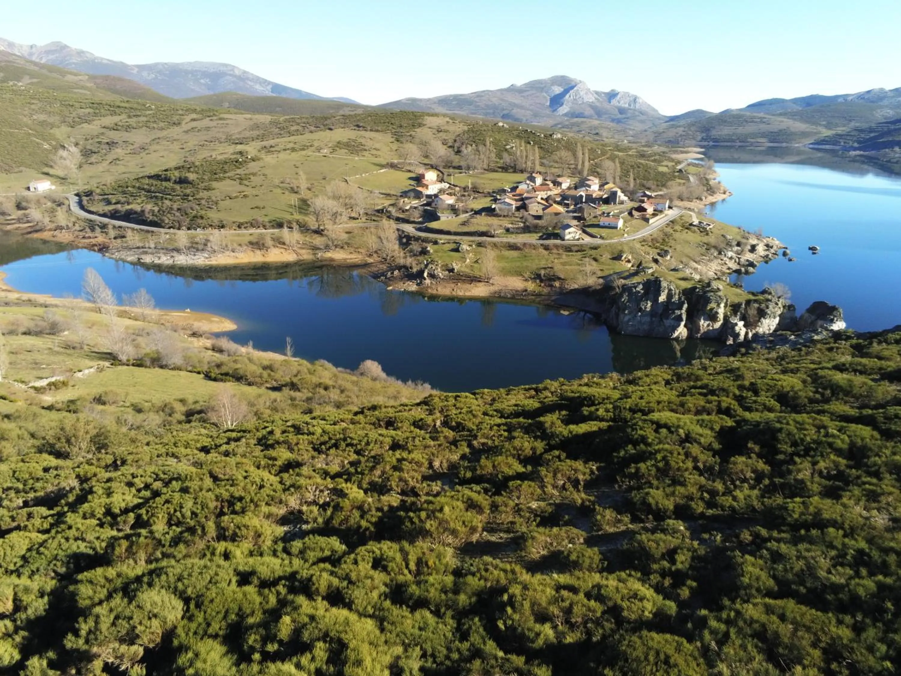 Lake view in Hotel Pico Espiguete