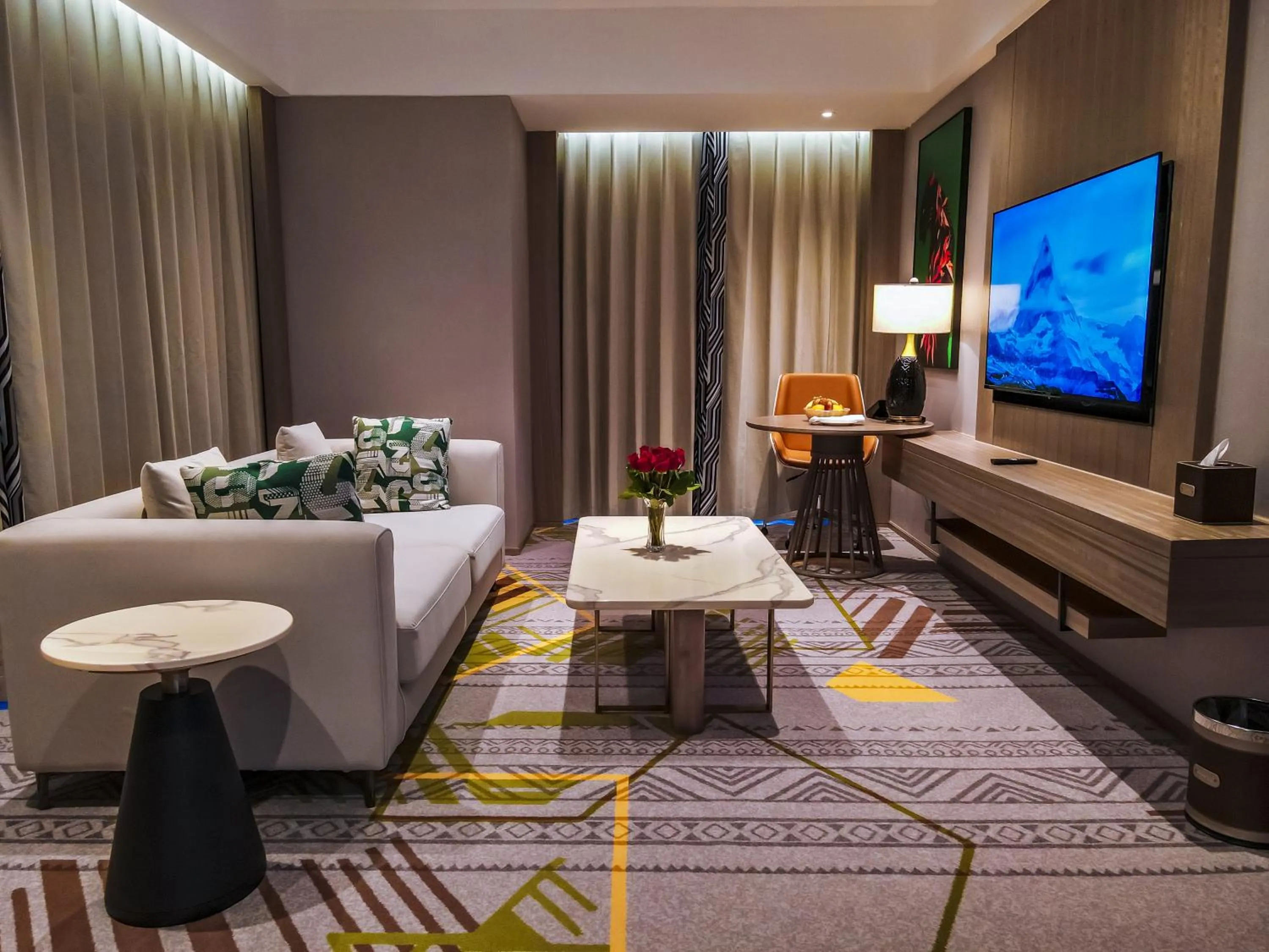 Living room in Argyle Grand Hotel Nairobi Airport