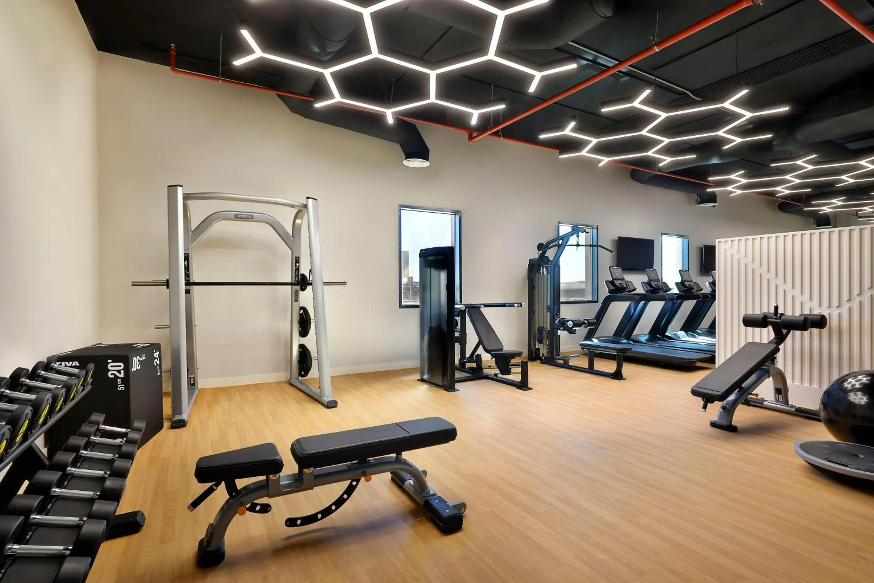 Fitness centre/facilities in Hampton by Hilton Sharma NEOM Community 1