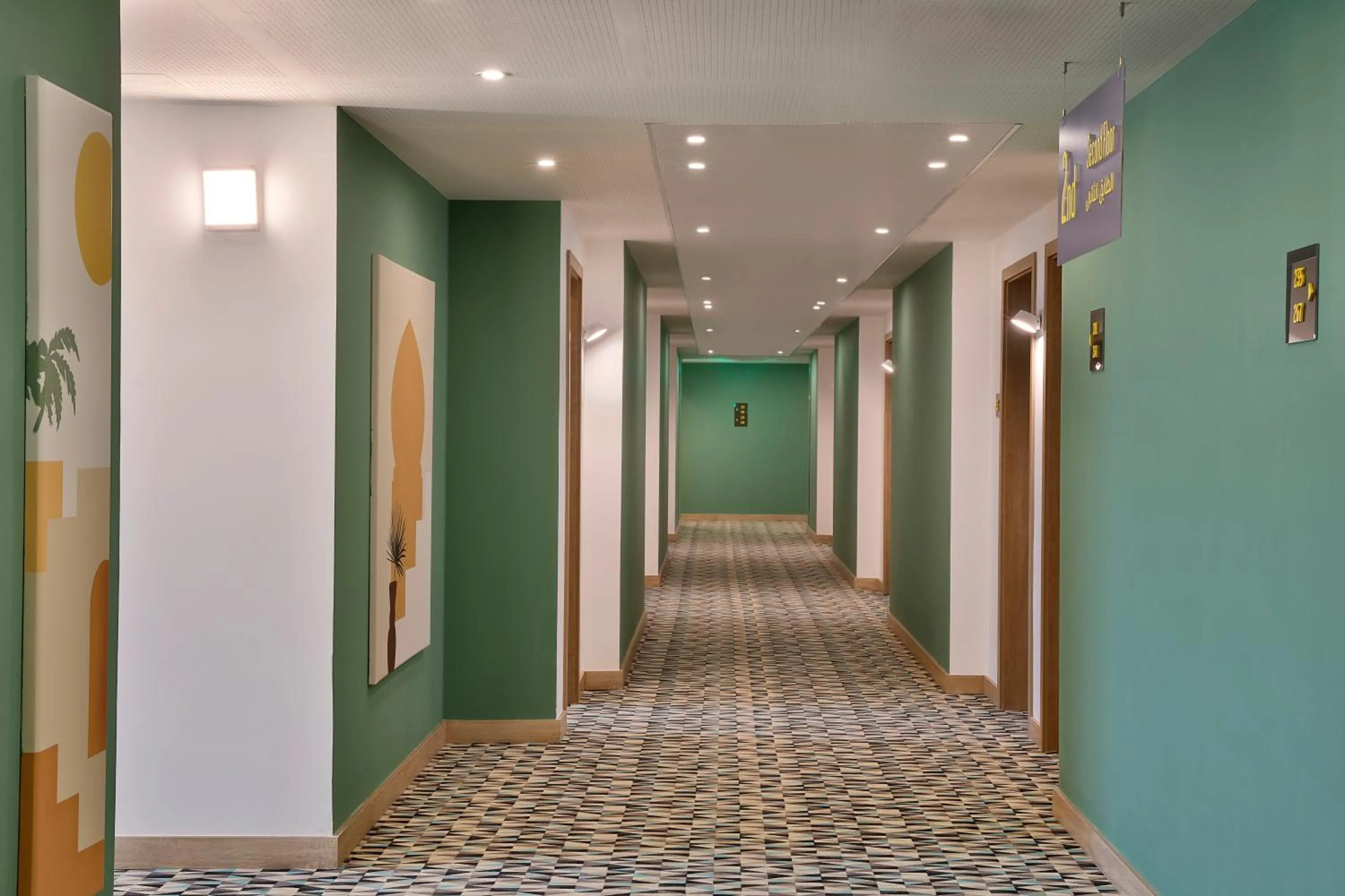 Guests in Hampton by Hilton Sharma NEOM Community 1