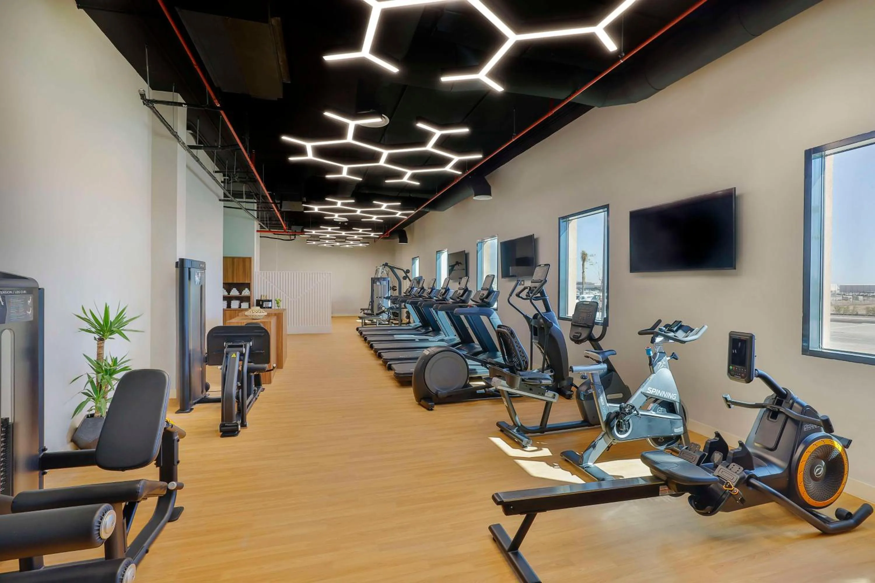Fitness centre/facilities in Hampton by Hilton Sharma NEOM Community 1