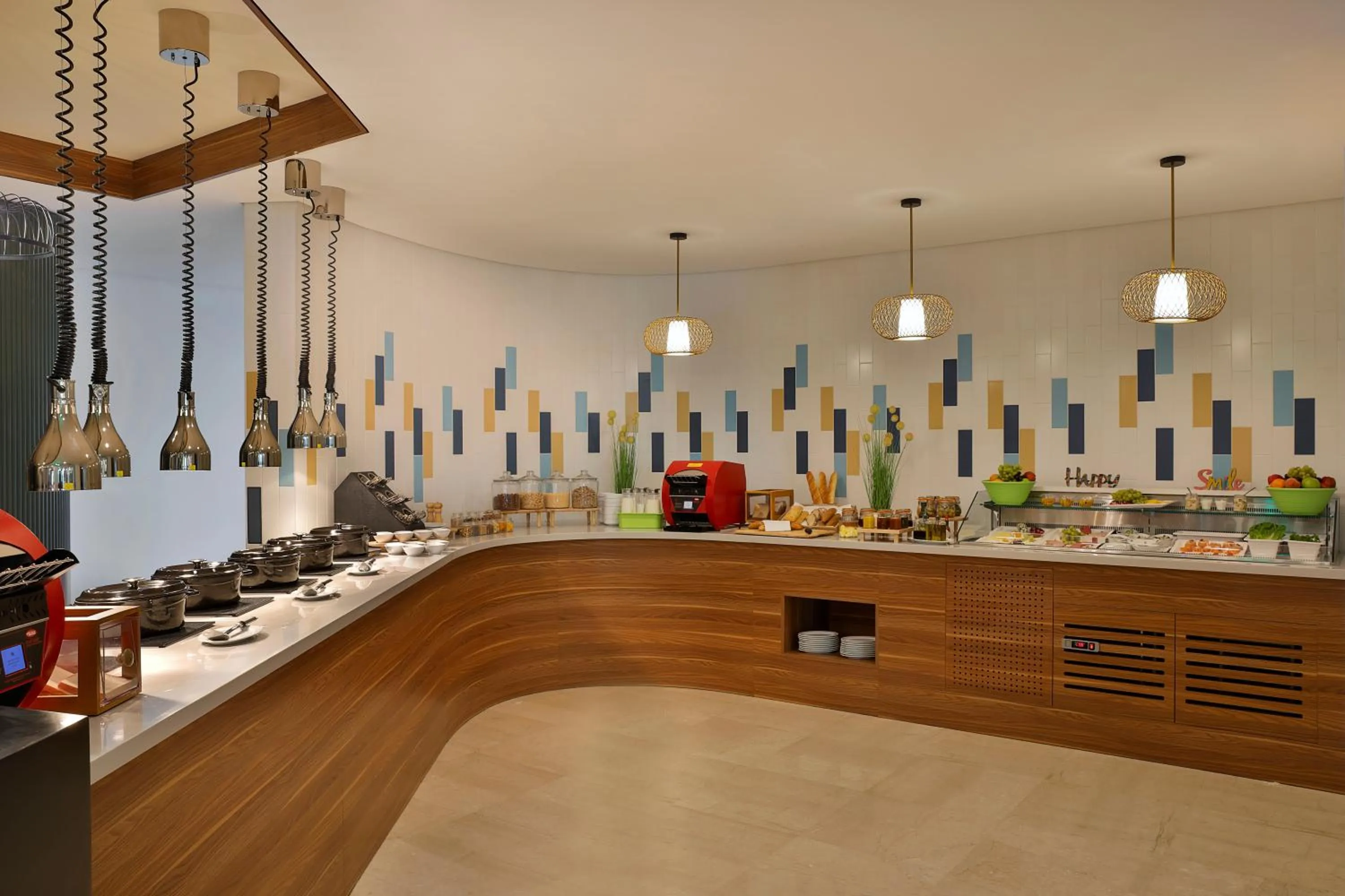 Buffet breakfast in Hampton by Hilton Sharma NEOM Community 1