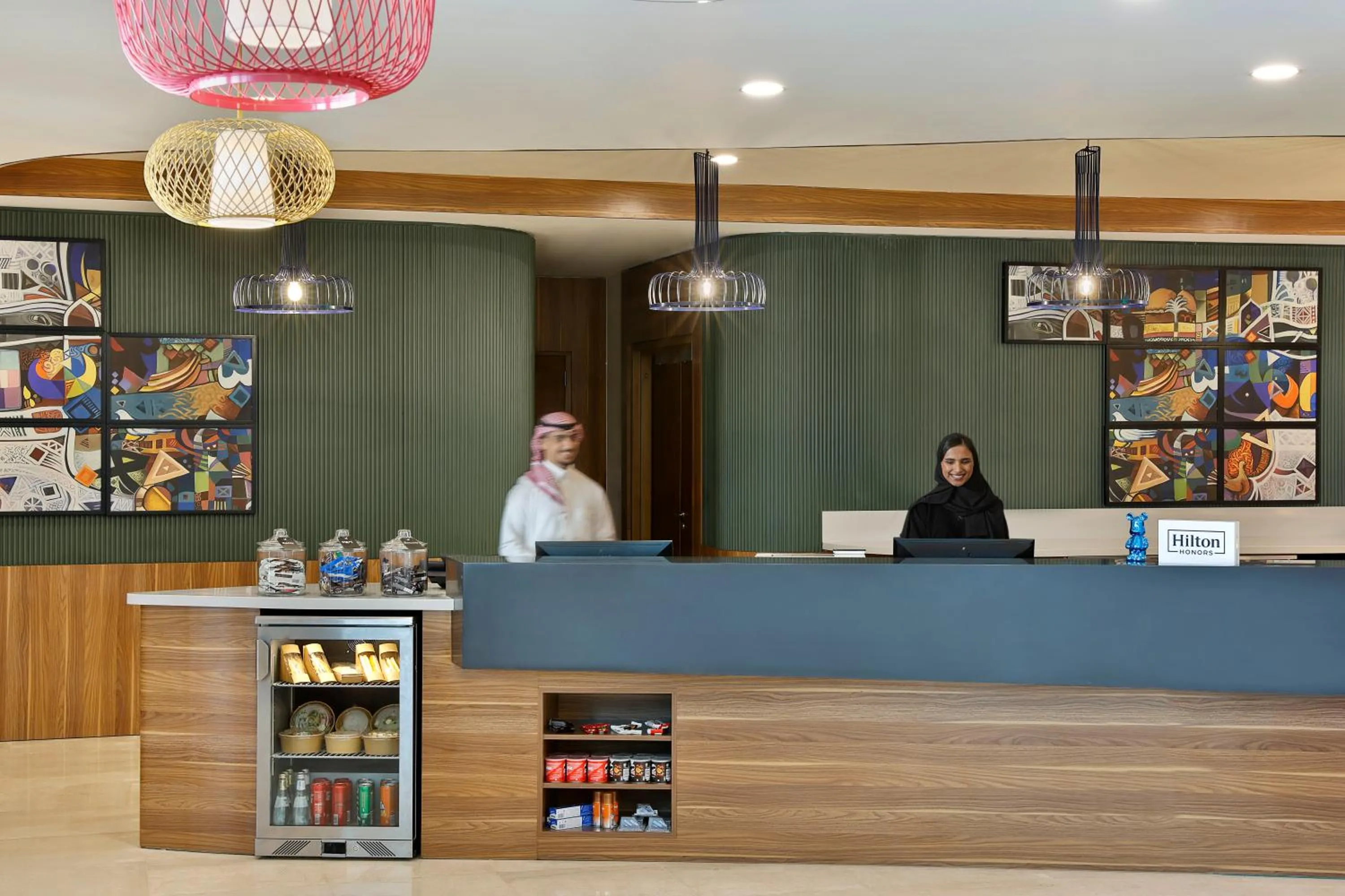 Lobby or reception in Hampton by Hilton Sharma NEOM Community 1