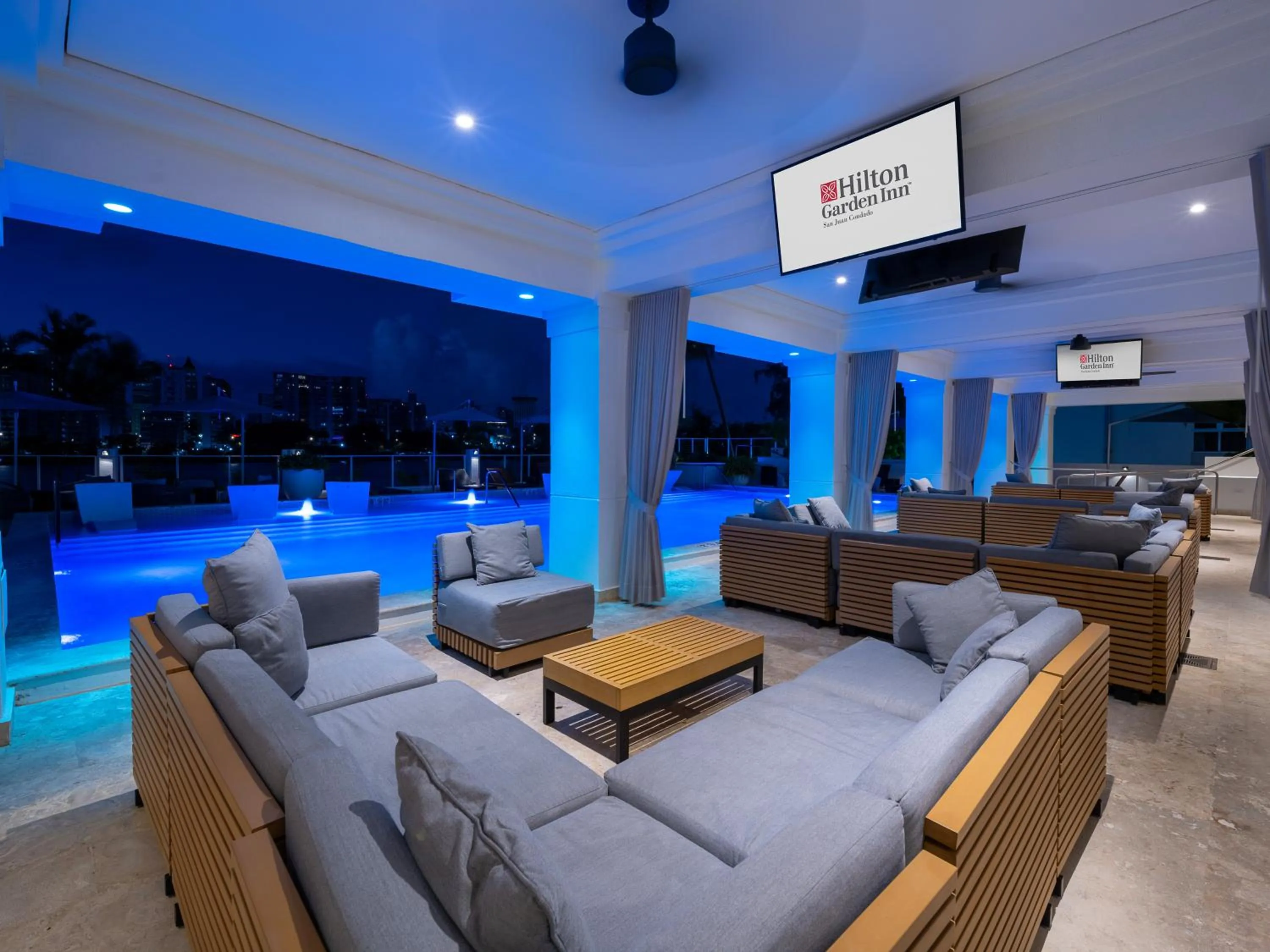 Night in Hilton Garden Inn San Juan Condado