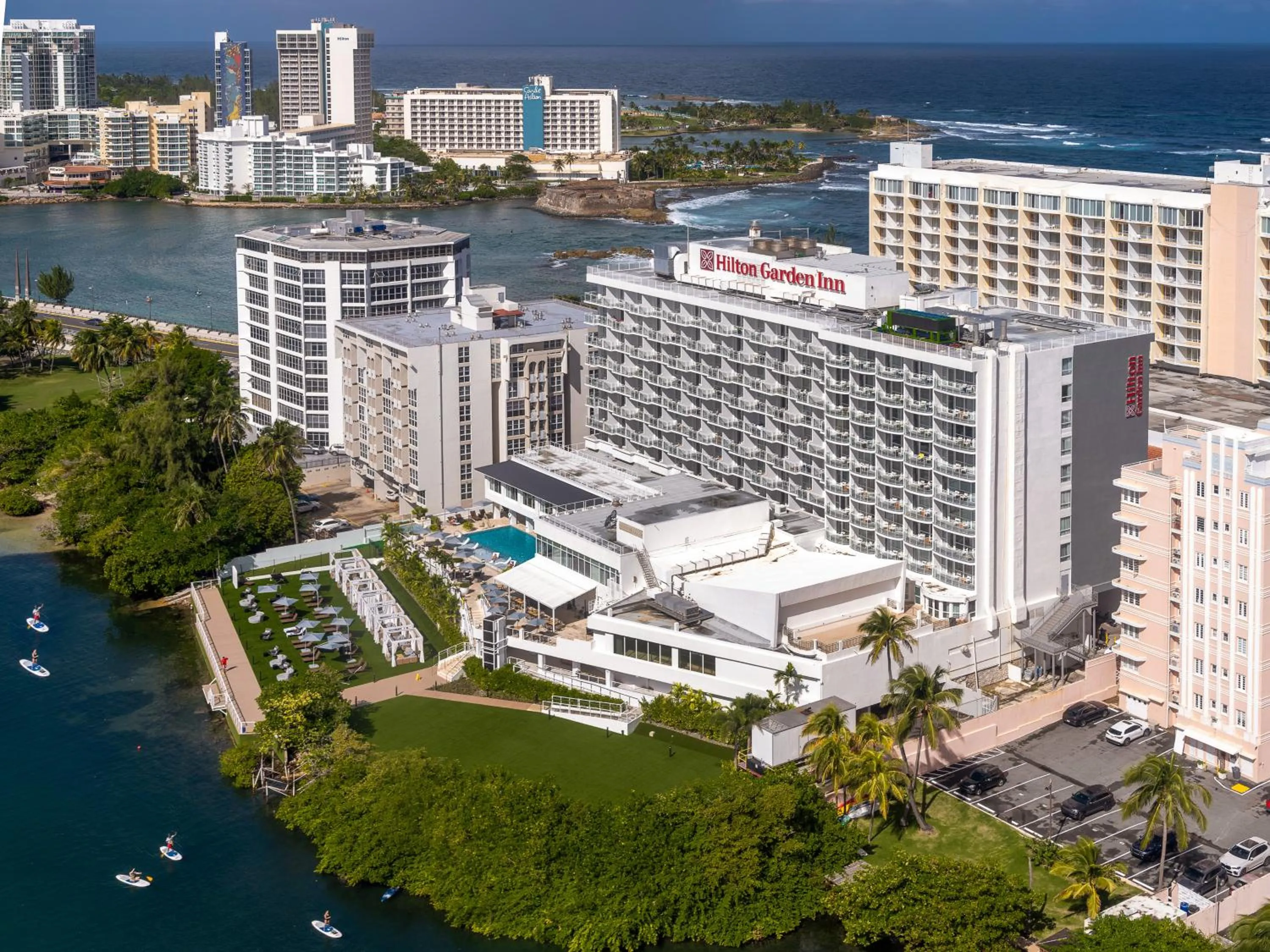 Property building in Hilton Garden Inn San Juan Condado