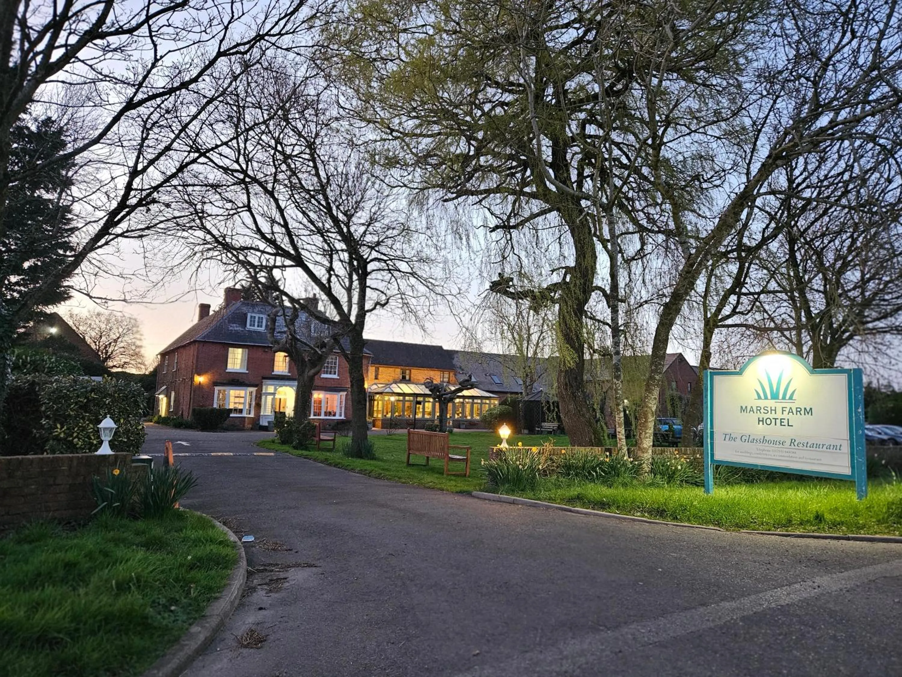 Property building in Marsh Farm Hotel