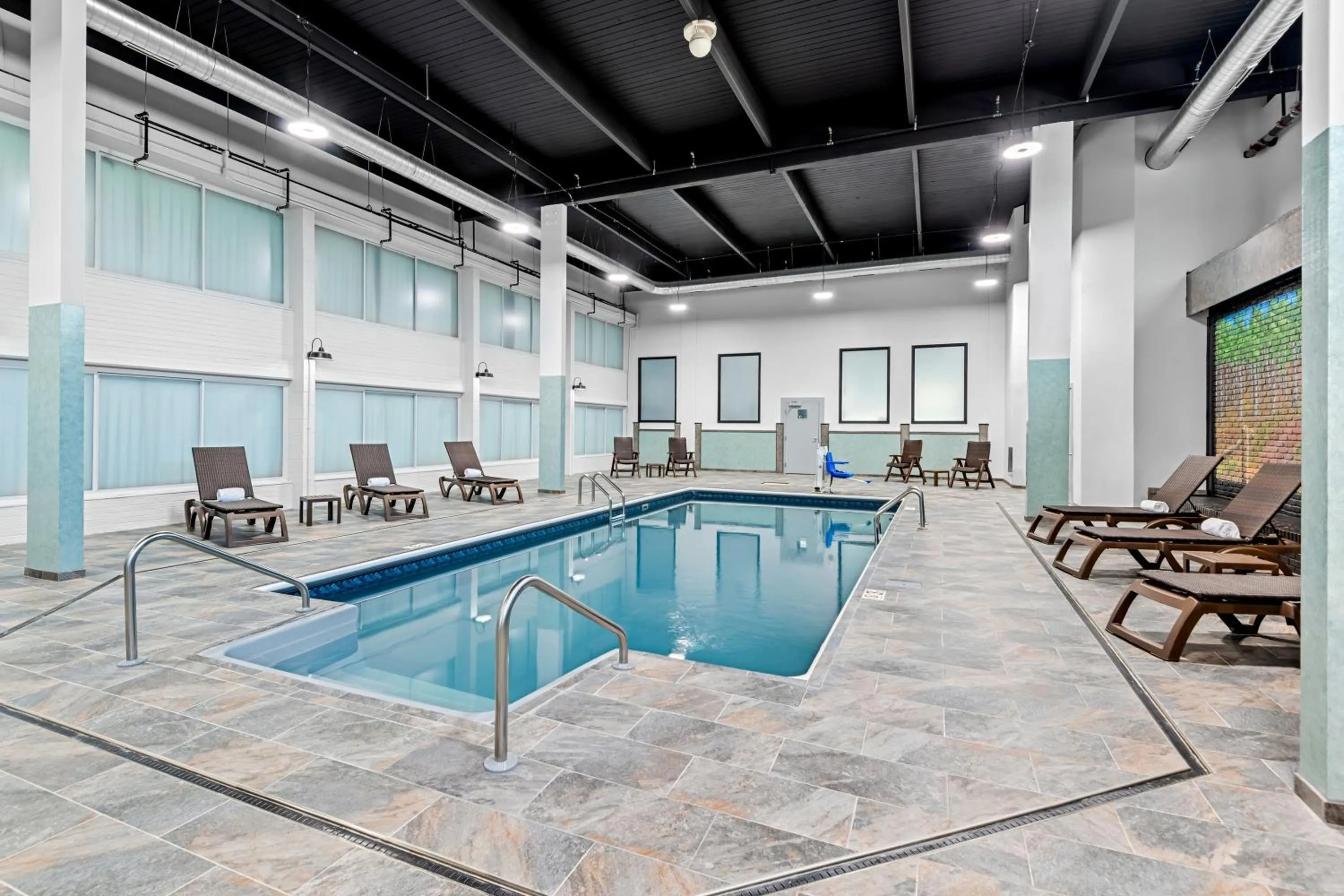 Swimming Pool in Ramada Conference Center by Wyndham Cortland