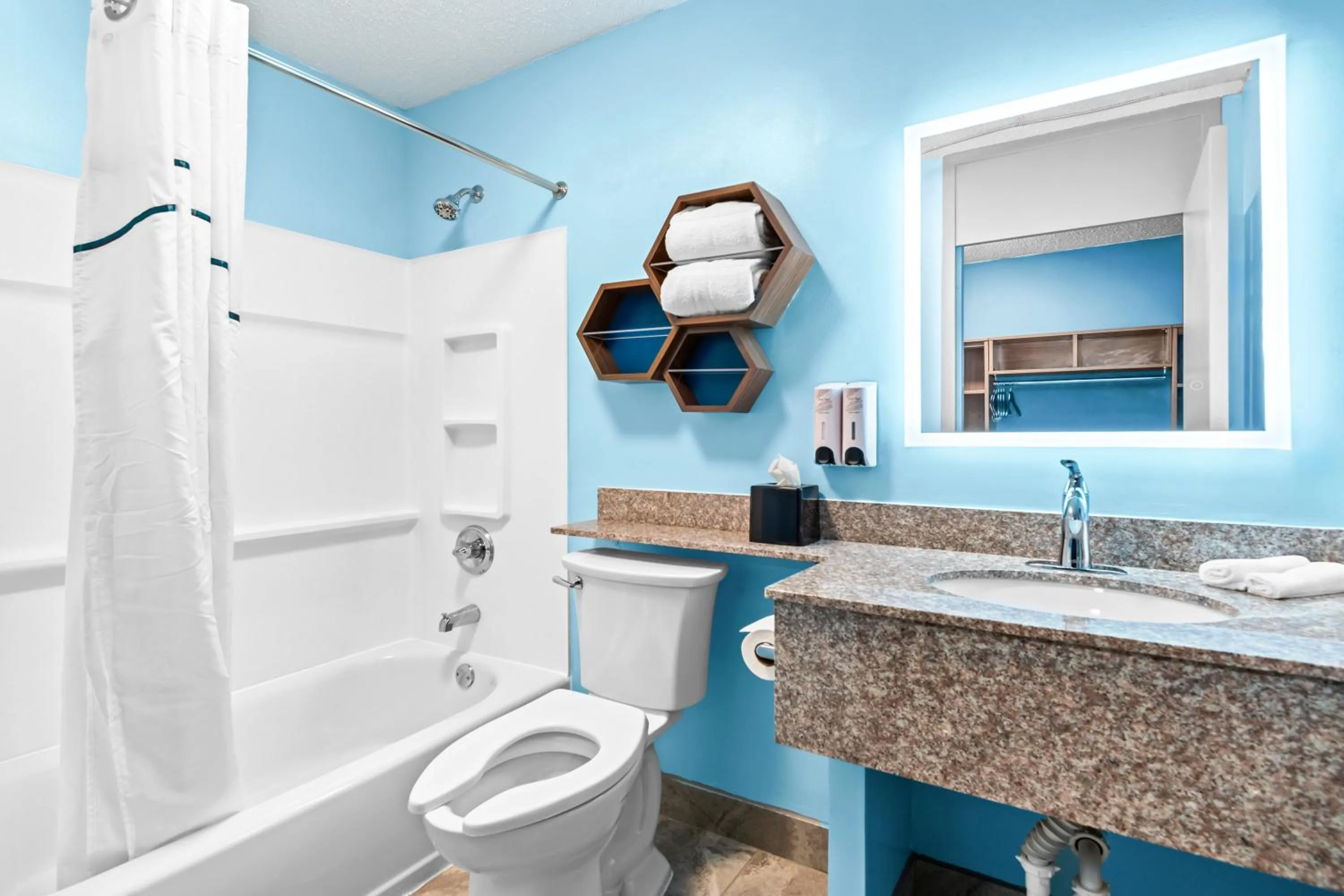 Bathroom in Ramada Conference Center by Wyndham Cortland