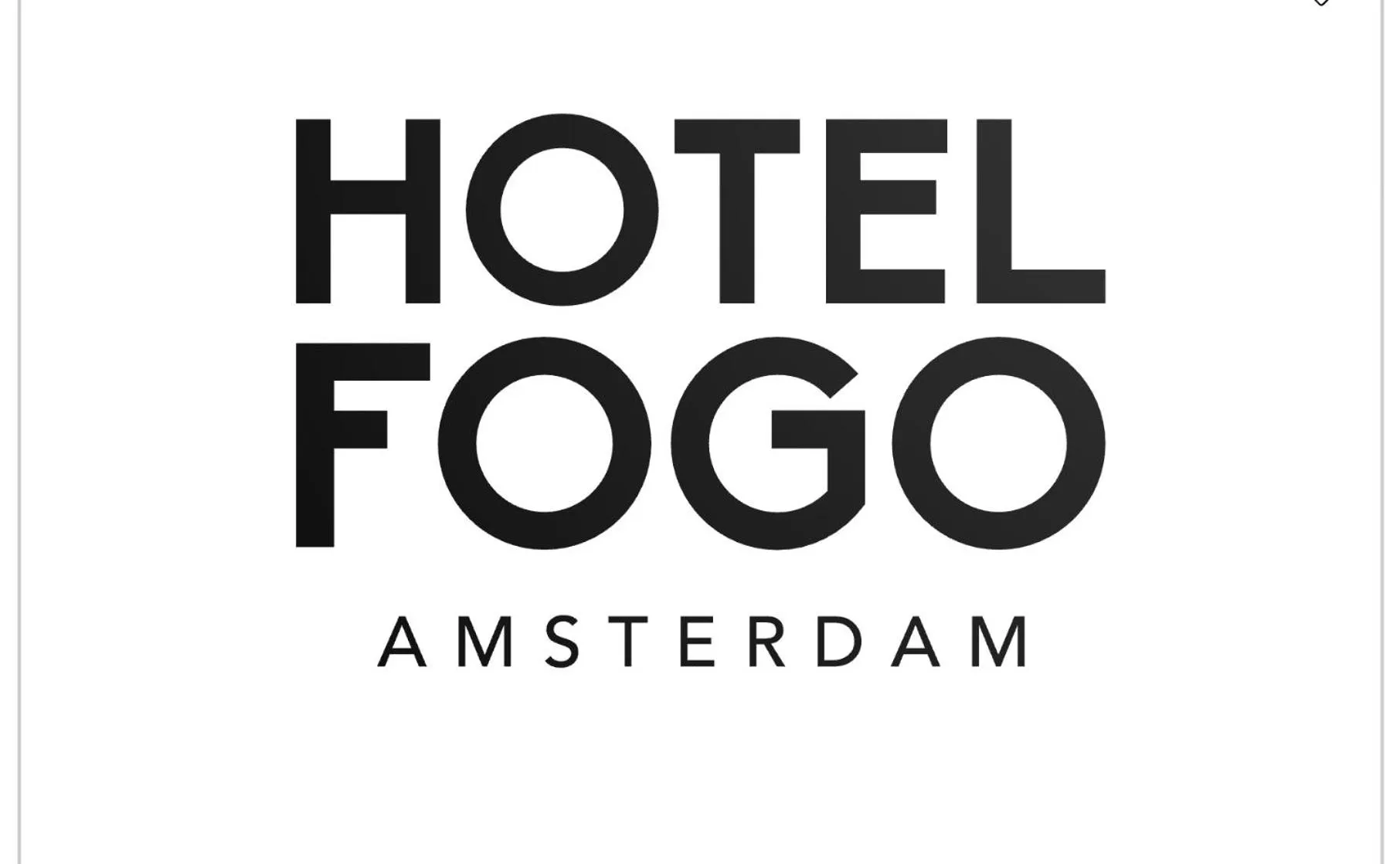 Property logo or sign in Hotel Fogo Amsterdam