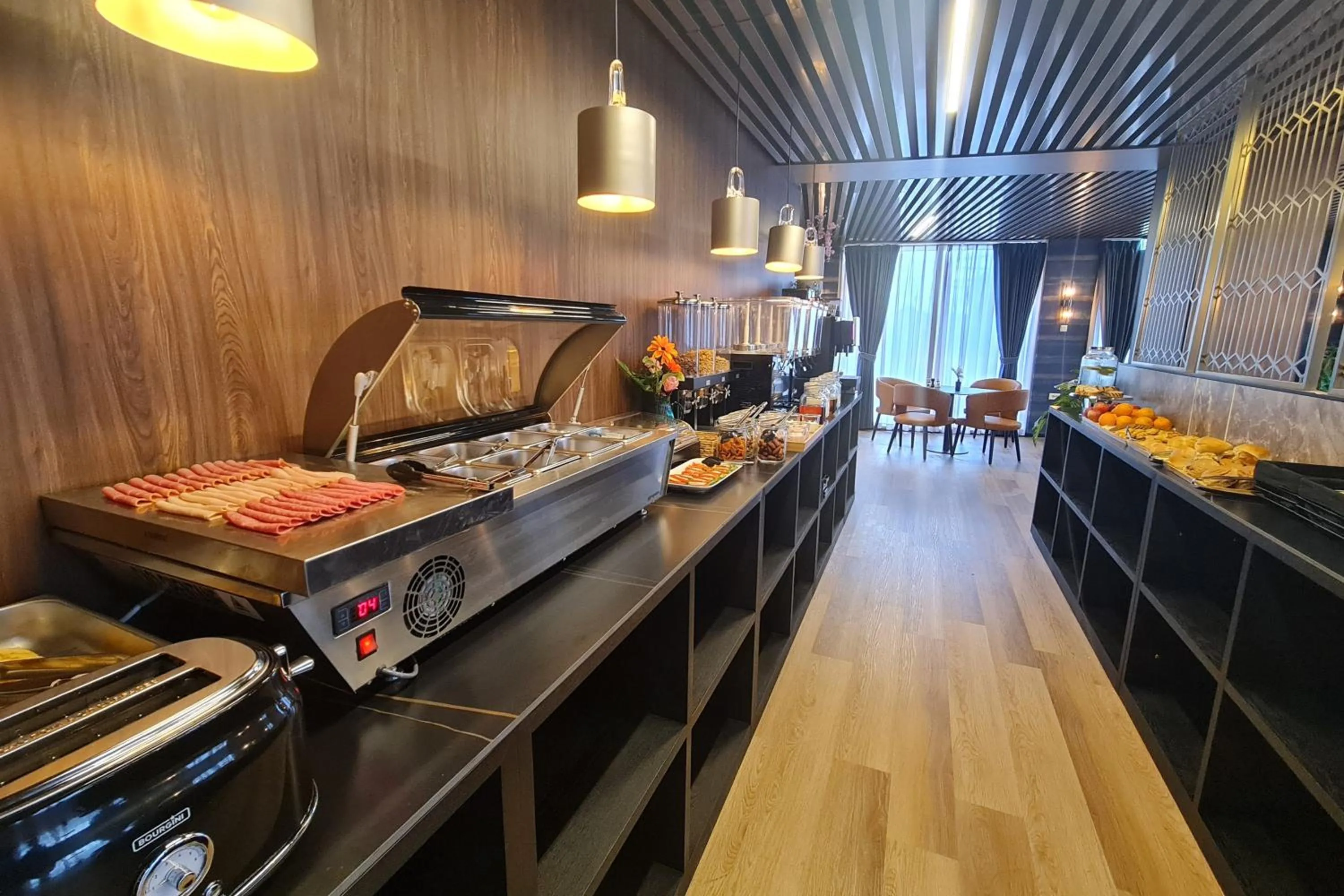 Dining area in Hotel Fogo Amsterdam