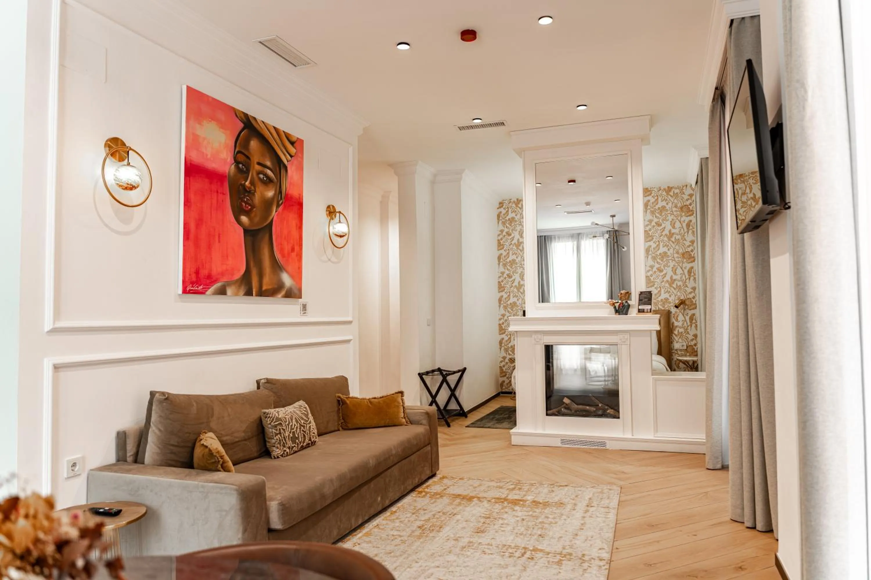 Living room in Bubaqia House - Suites Boutique