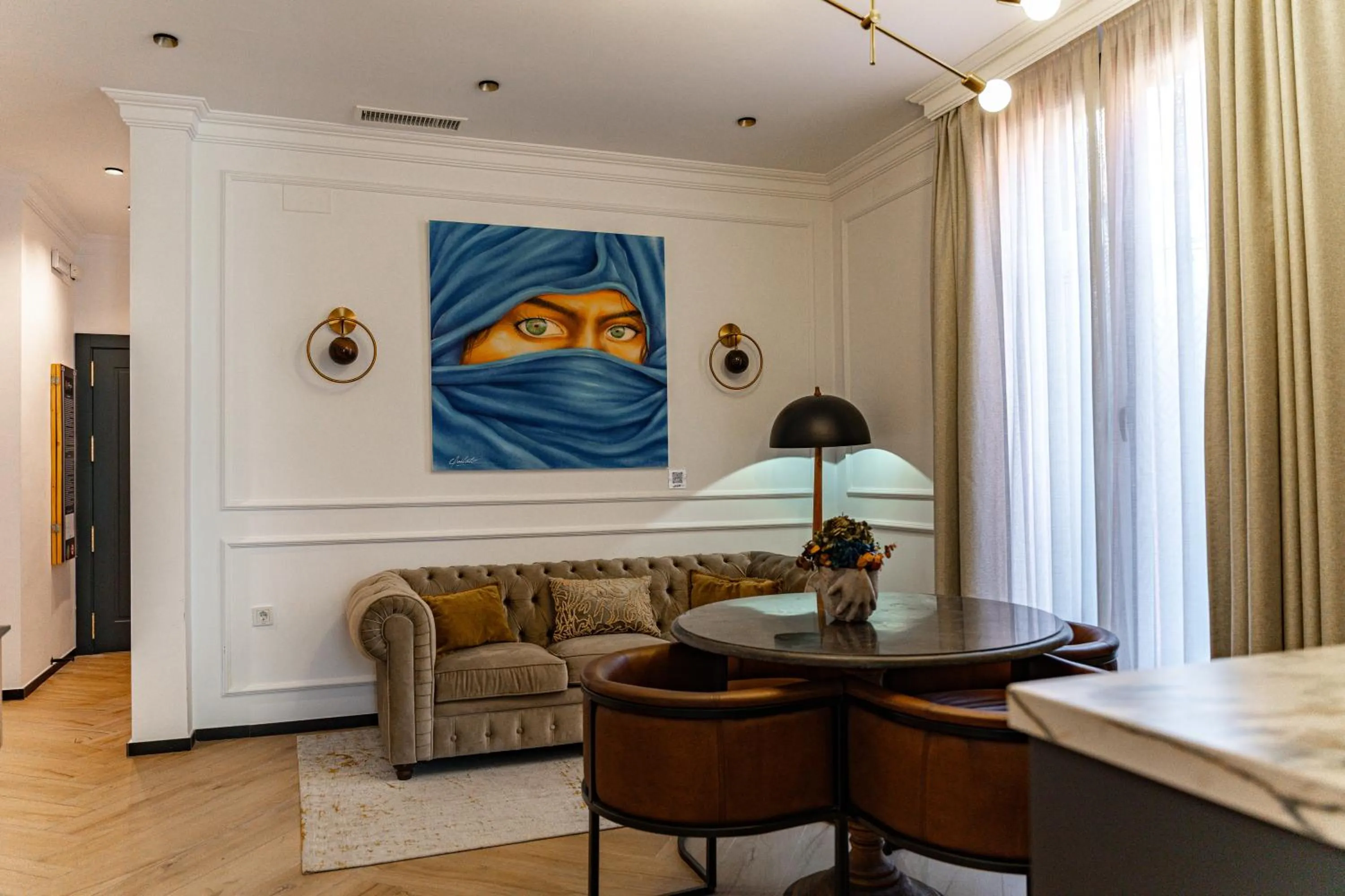 Living room in Bubaqia House - Suites Boutique