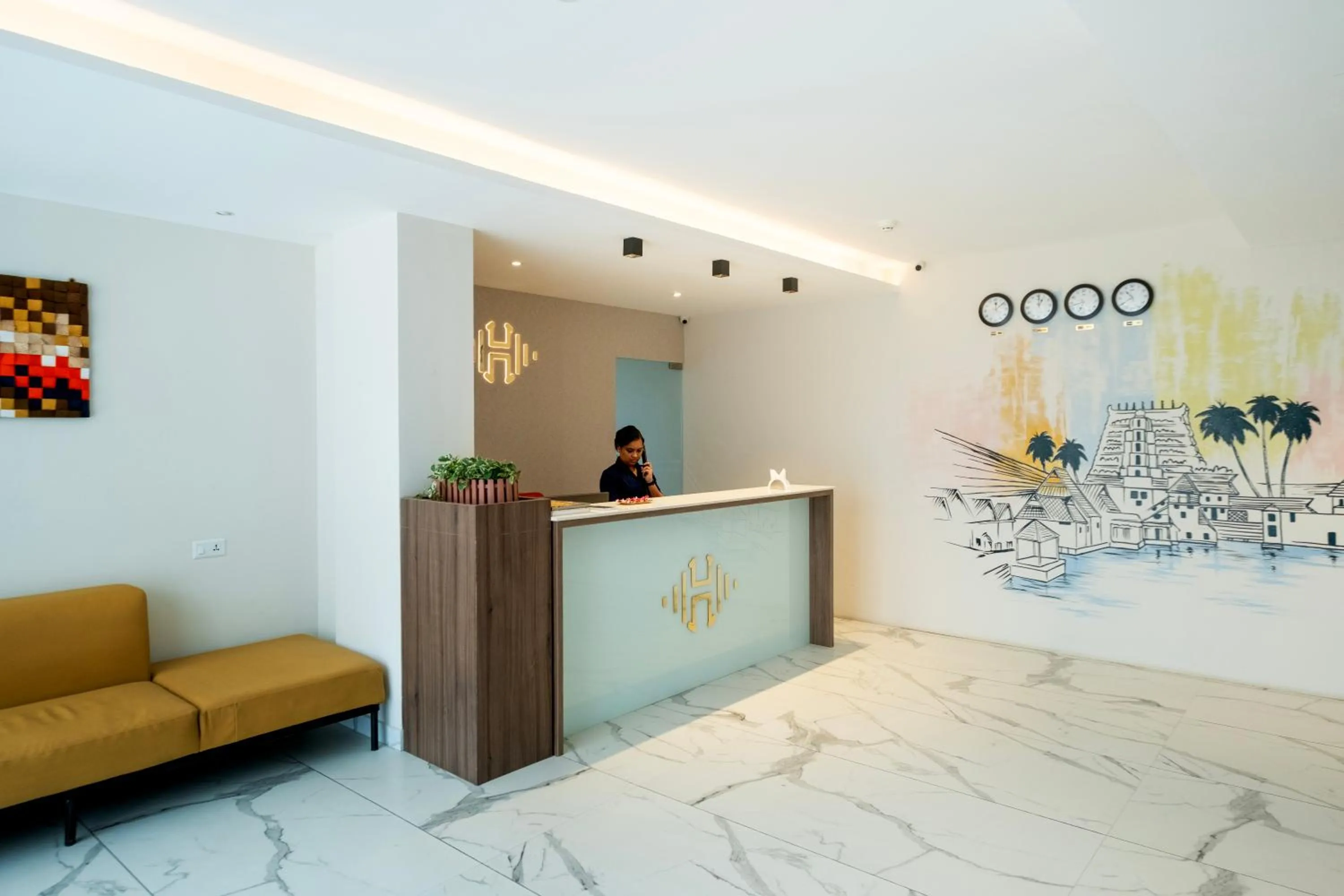 People in The Heartland Business Hotel