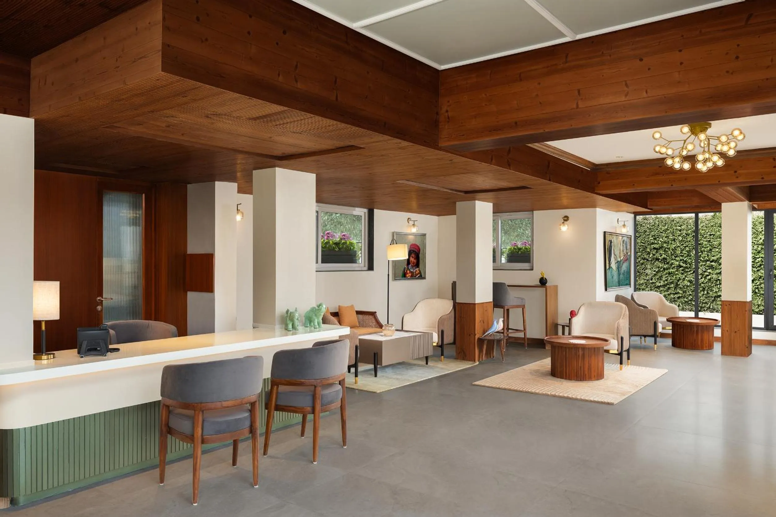 Lobby or reception in juSTa Hollow Oak, Mussoorie