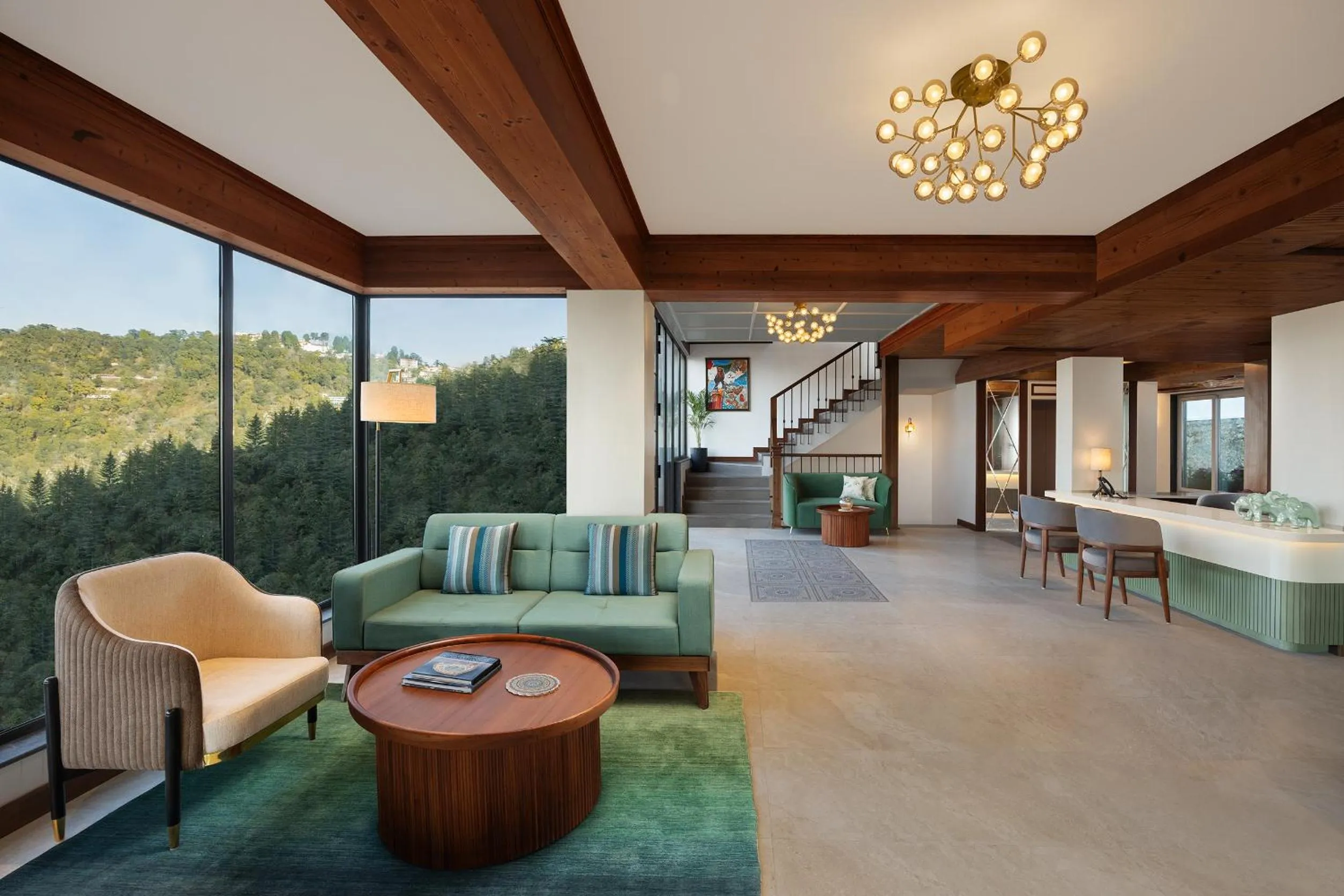 Lobby or reception in juSTa Hollow Oak, Mussoorie