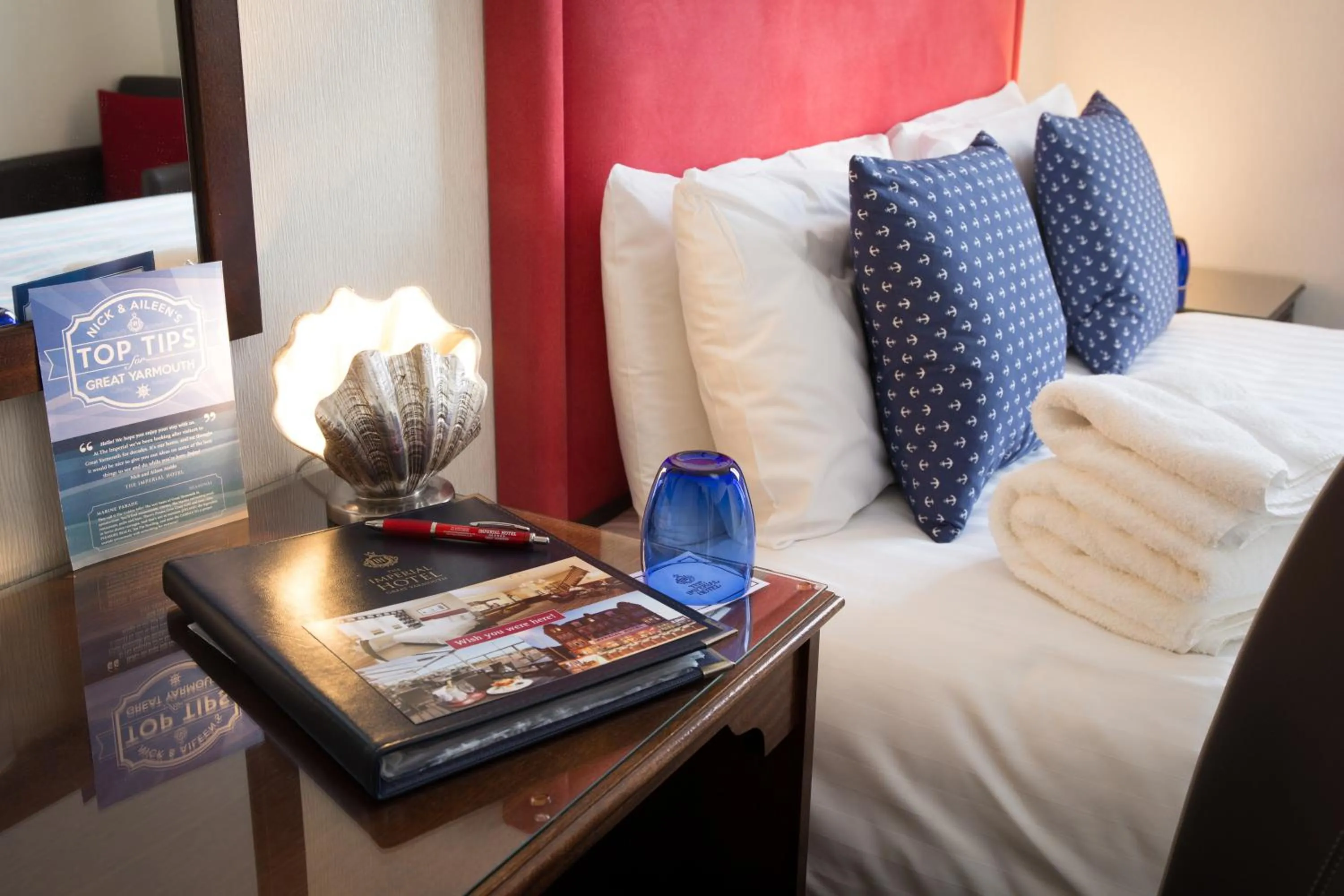 Bed in Imperial Hotel