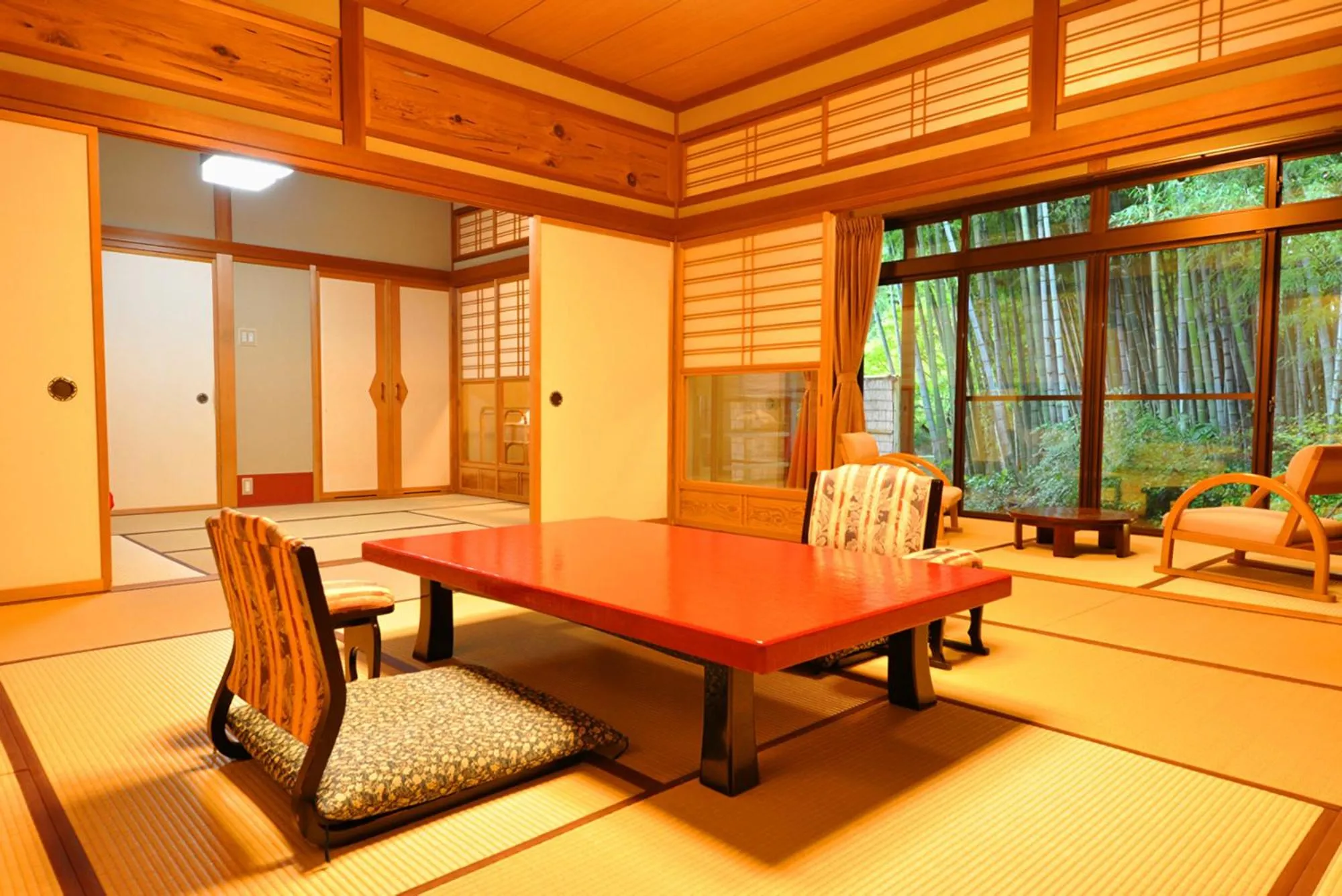 Living room in Koshi no yado Takashimaya