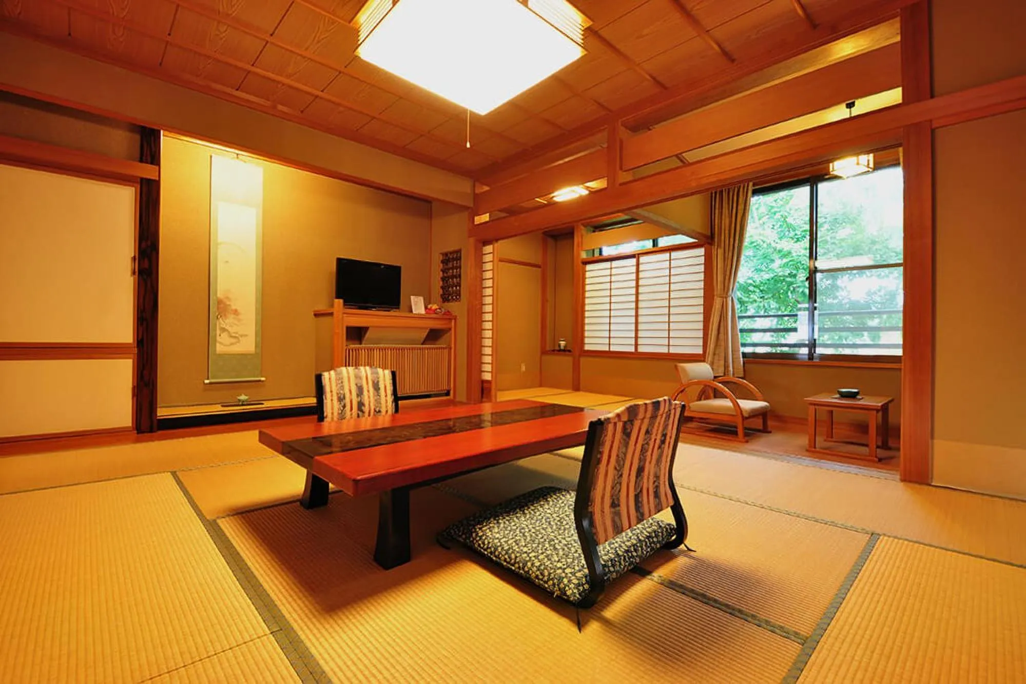 Living room in Koshi no yado Takashimaya
