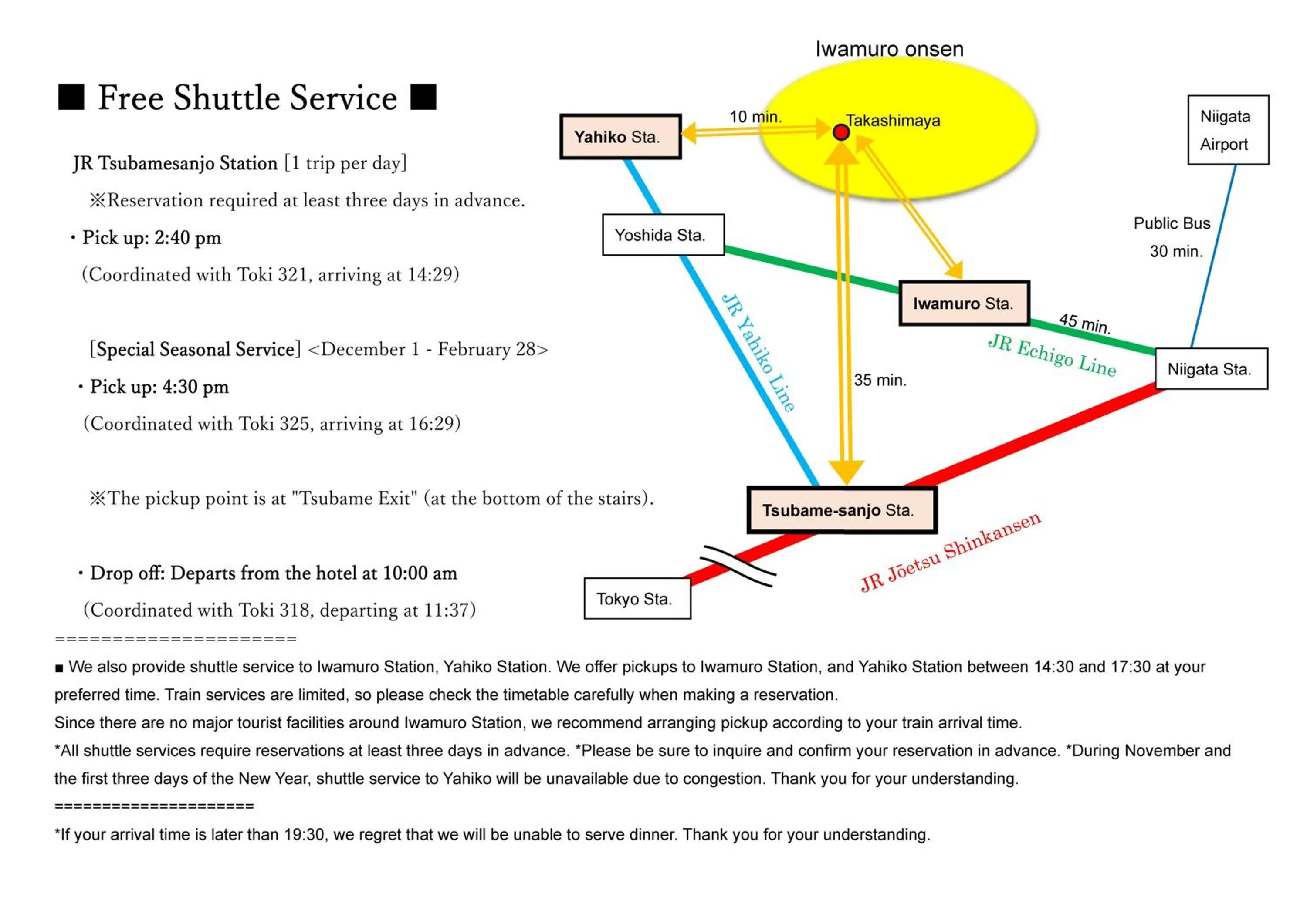 Property building in Koshi no yado Takashimaya