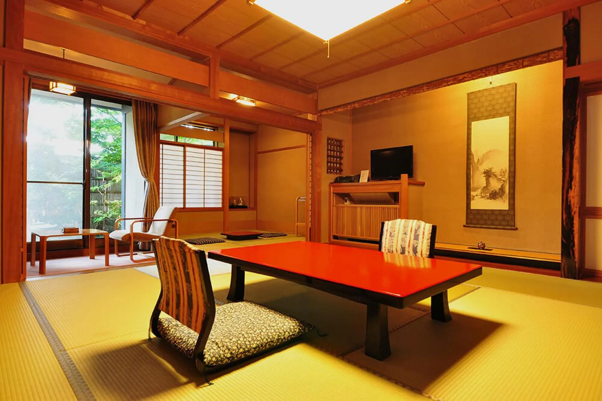 Living room in Koshi no yado Takashimaya