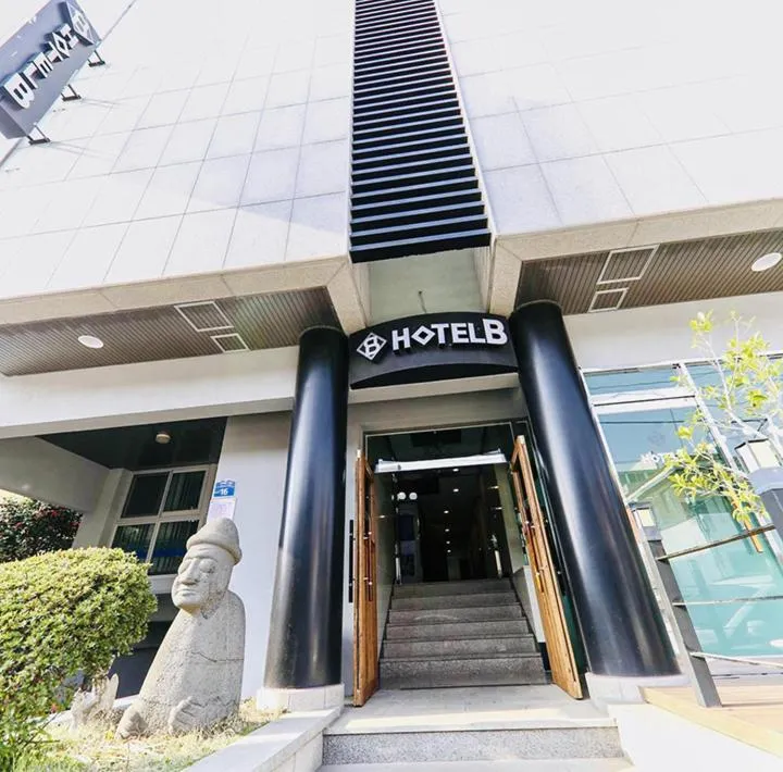 Property building in Jeju B Hotel