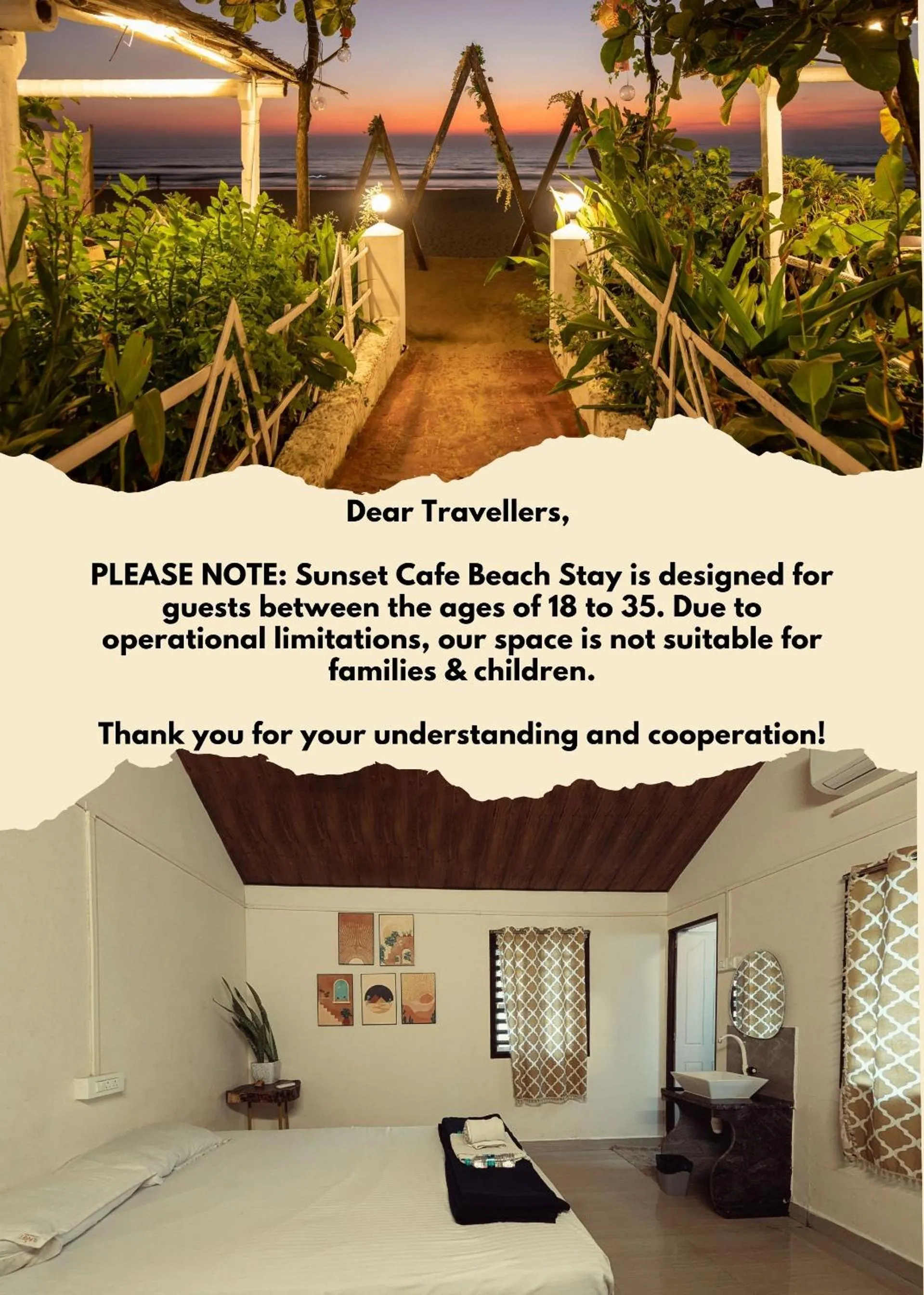 Sunset Cafe Beach Stay