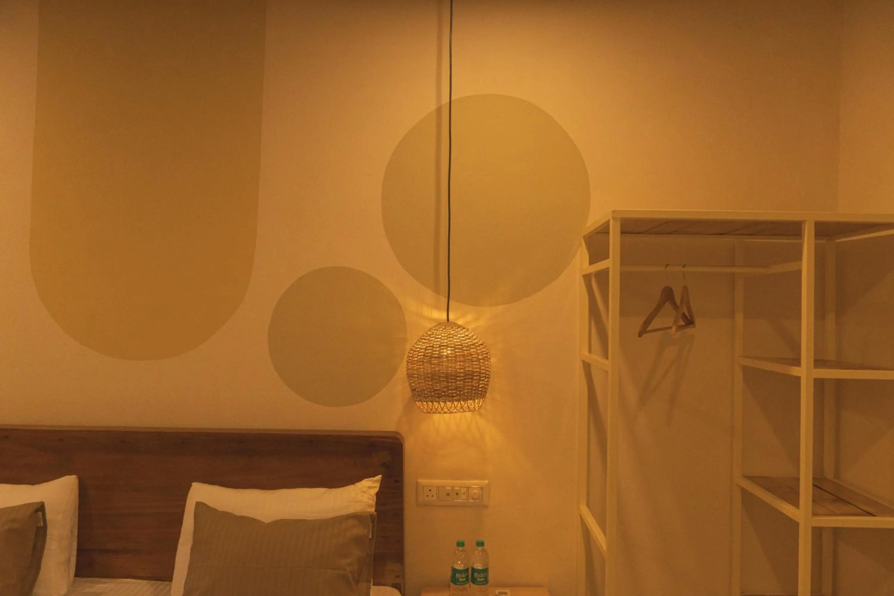 Bedroom in Sunset Cafe Beach Stay