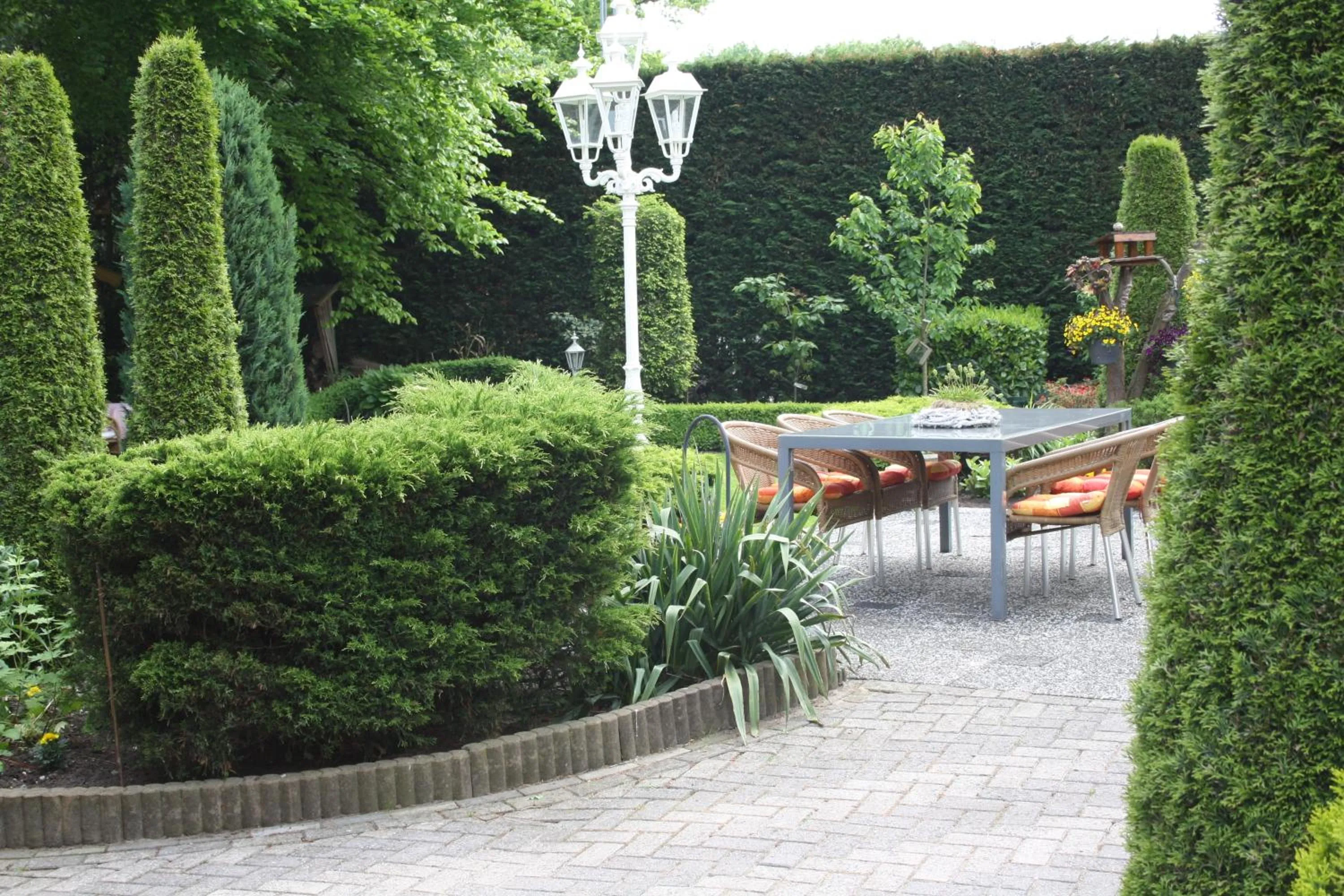 Garden view in Motel Koolen