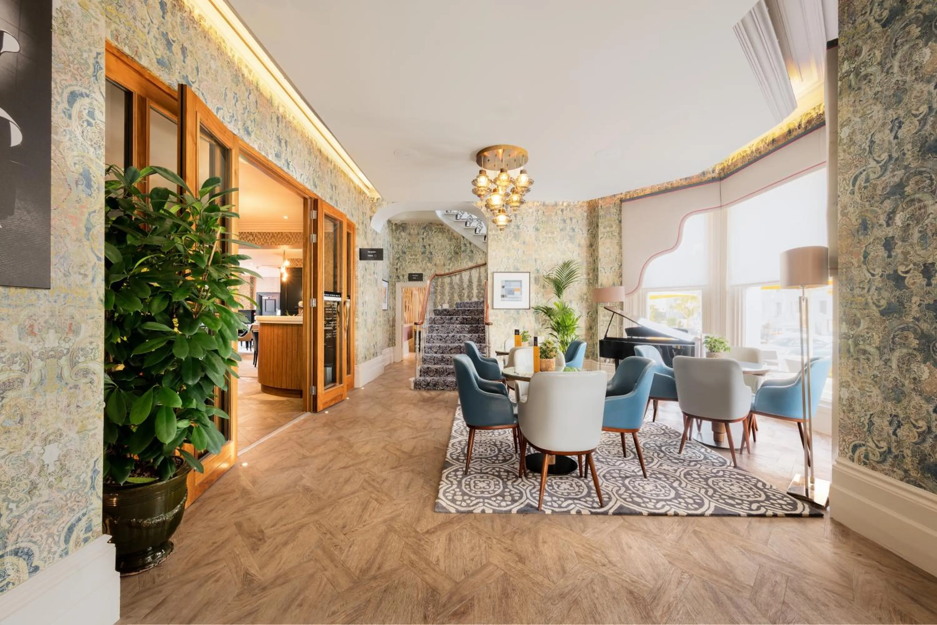 Lobby or reception in voco The Clifton Folkestone by IHG